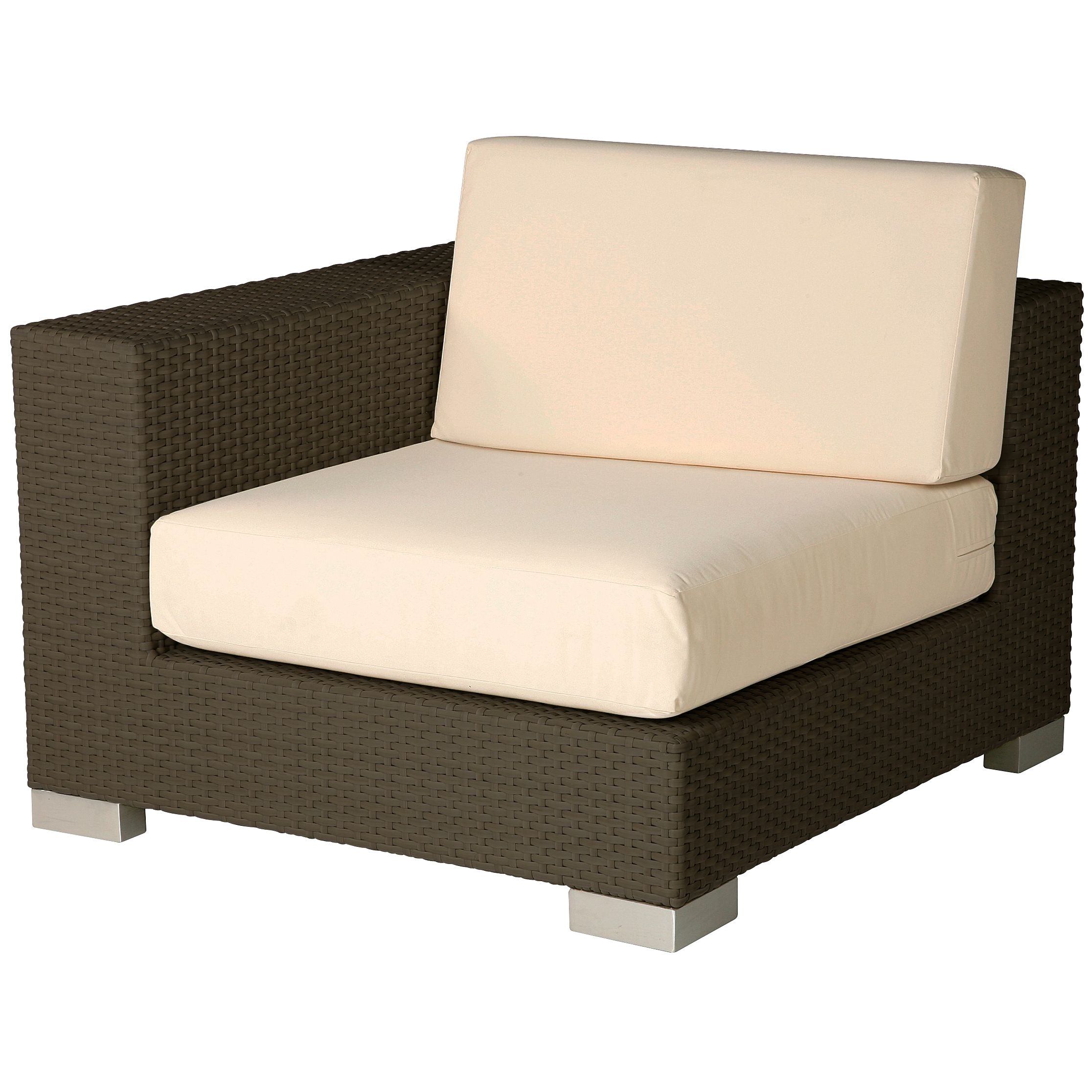 Barlow Tyrie Arizona Seating, Right End Unit, Natural