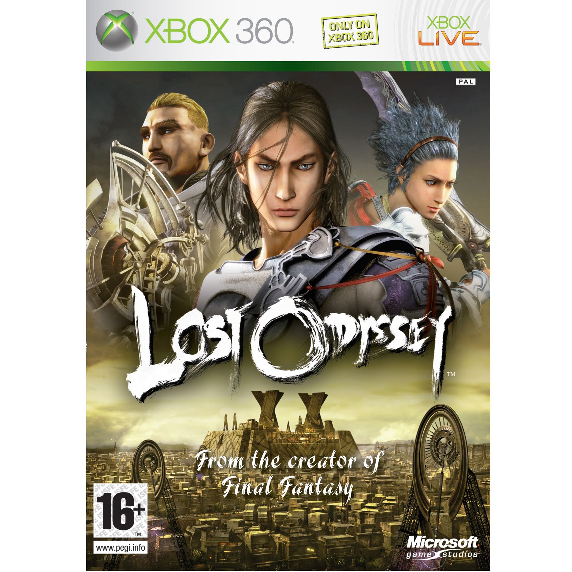 Lost Odyssey is the story of Kaim, an immortal character who has lived more than 1000 years. He doesn't remember his past, and he doesn't know where his future lies. Throughout Kaim's journey, a handful of characters will join him on an odyssey to discover their intricate past and destiny, leading players through a dramatic story of massive scale. Lost Odyssey features breathtaking visuals and an epic adventure made possible only by the power of Xbox 360.