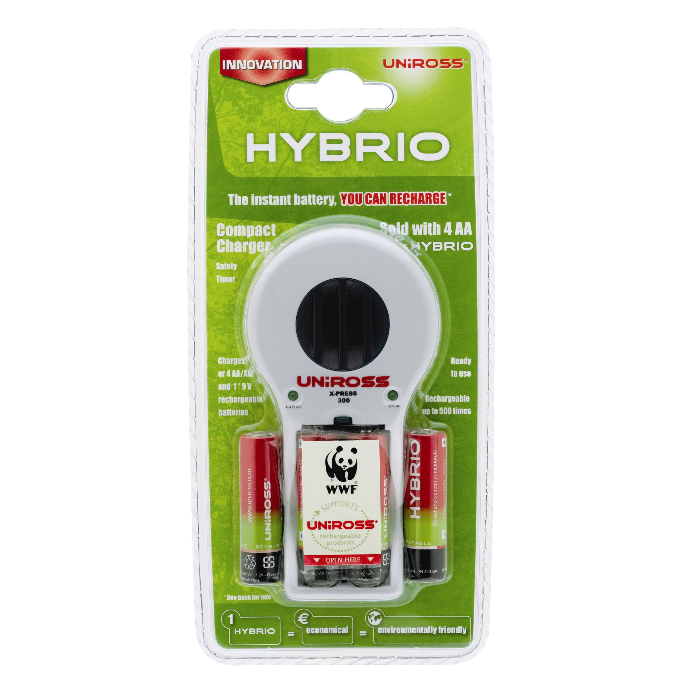 Uniross Hybrio U0120364 Compact Battery Charger