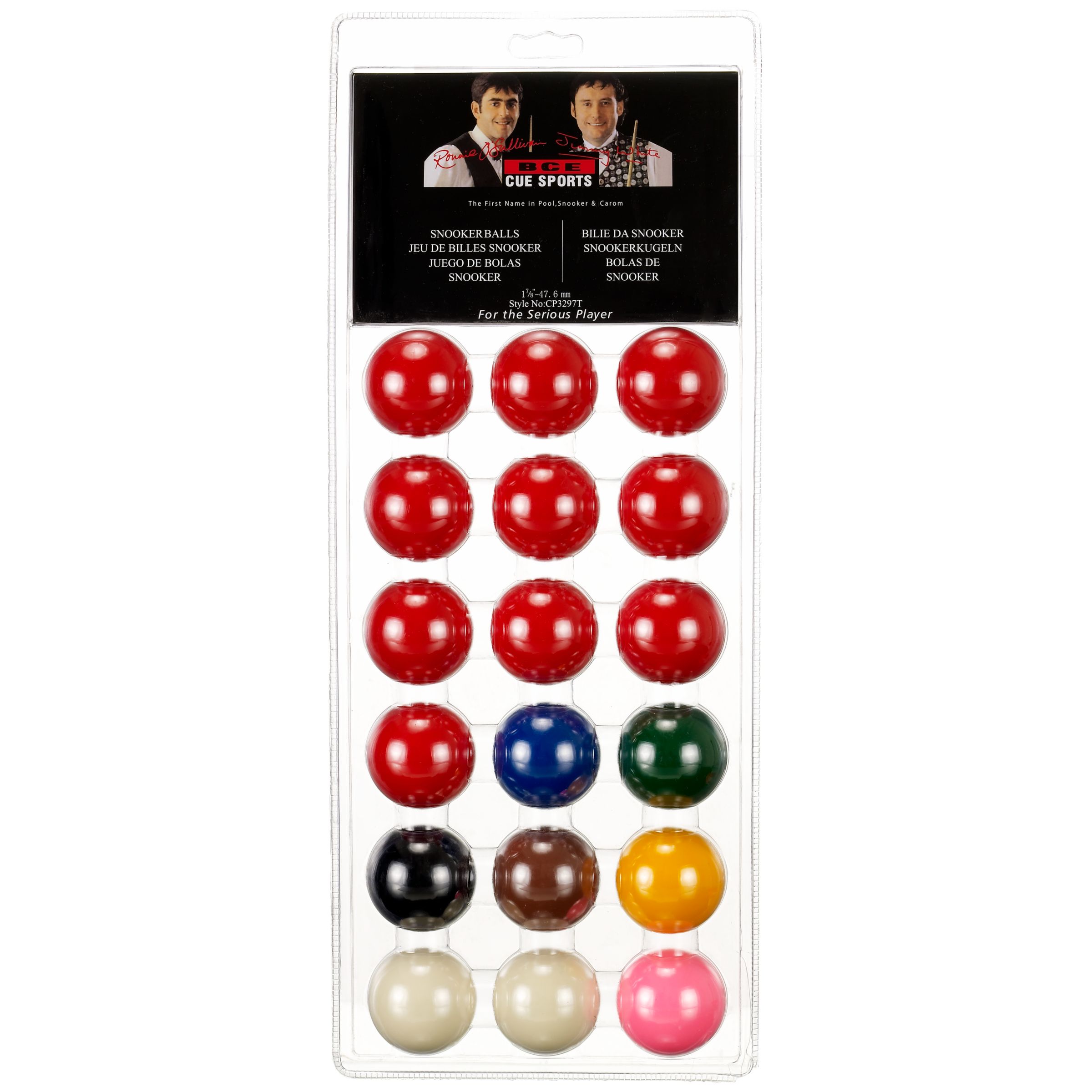 BCE Cue Sports Snooker Ball Set