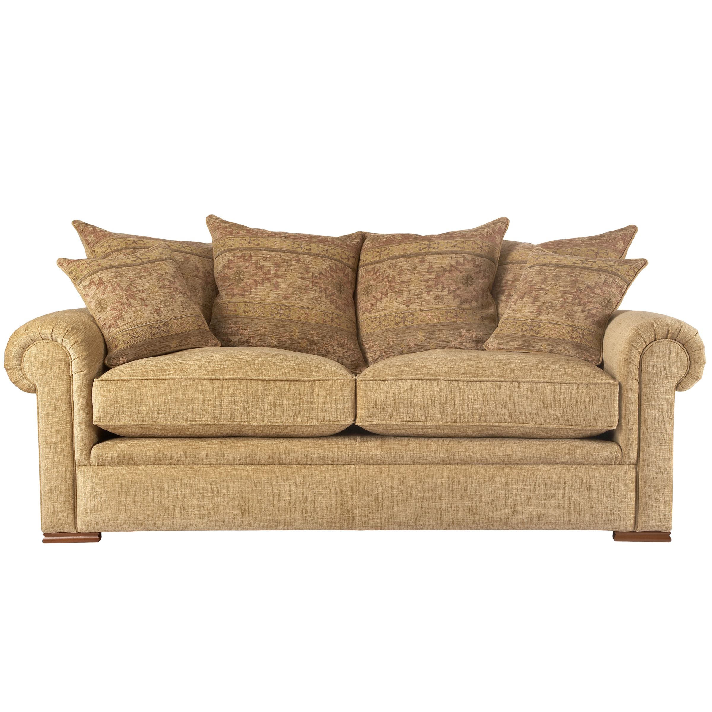 John Lewis Ashley Large Scatter Back Sofa Graffito Beige