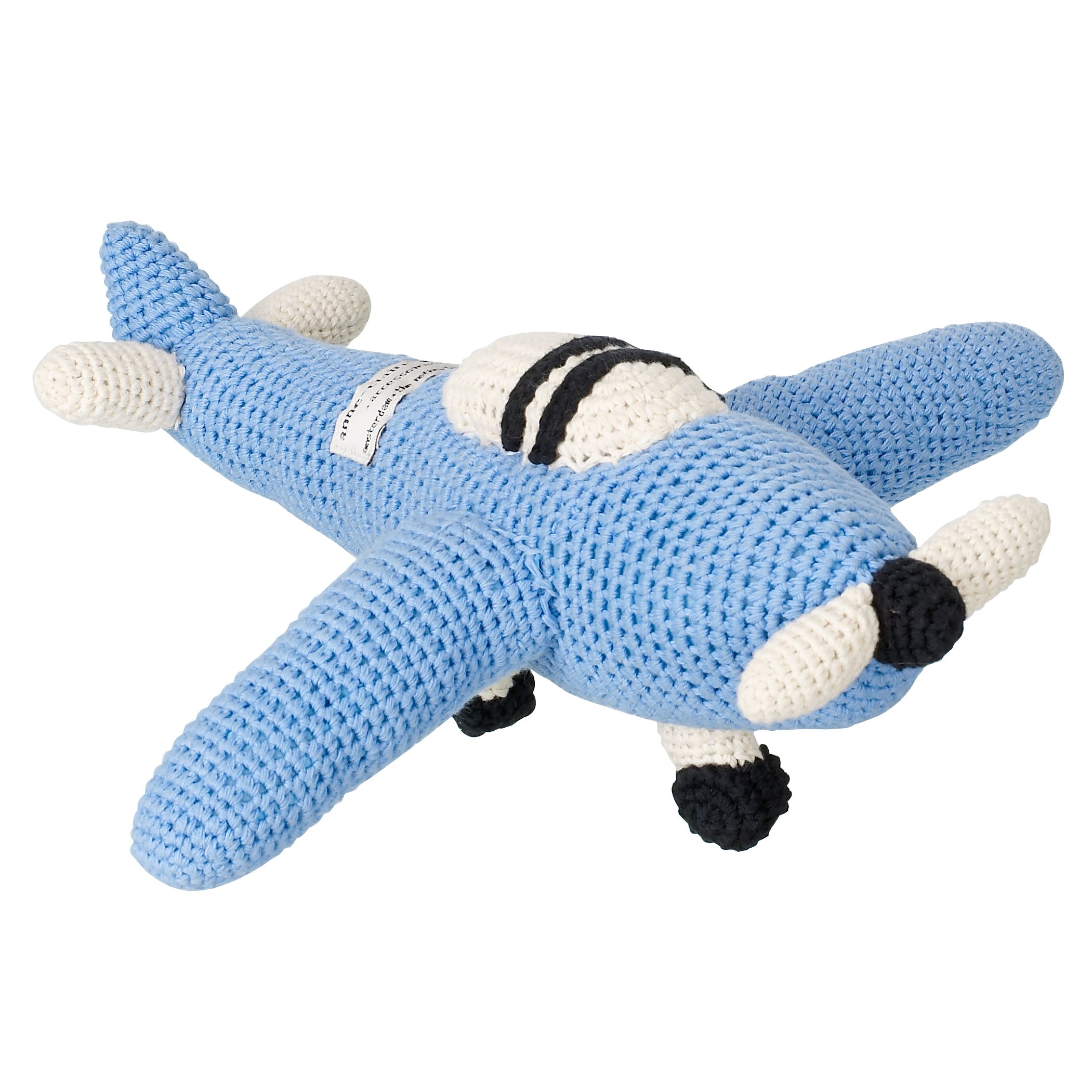 Anne-Claire Petit Knitted Aeroplane, Blue