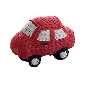 Anne-Claire Petit Knitted Car, Red