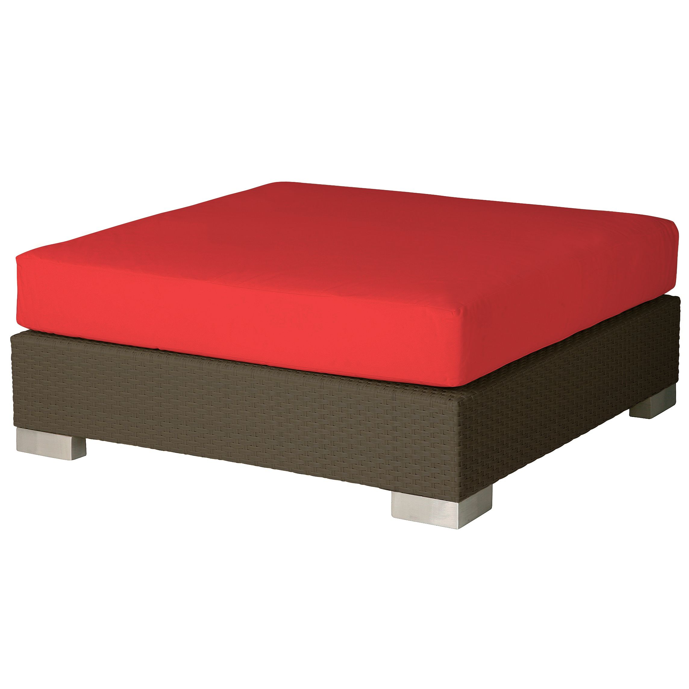 Barlow Tyrie Arizona Ottoman, Paris Red