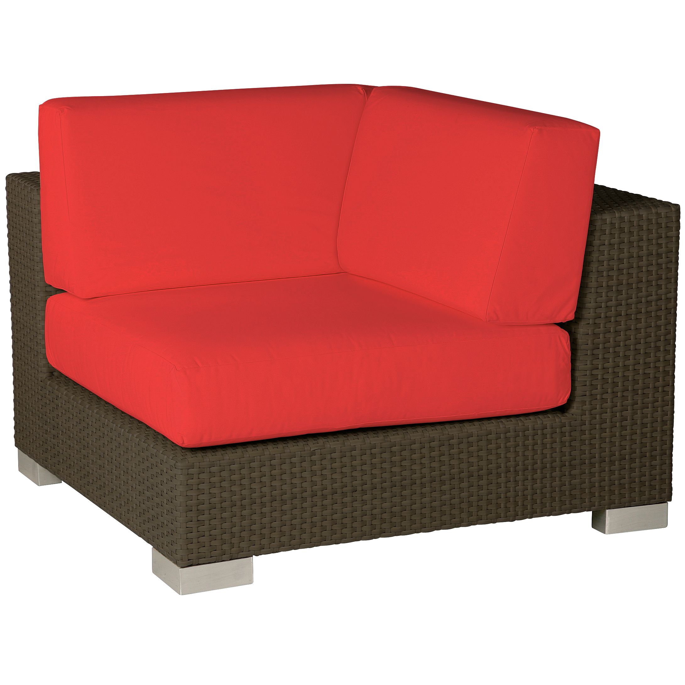 Barlow Tyrie Arizona Seating, Corner Unit, Paris Red
