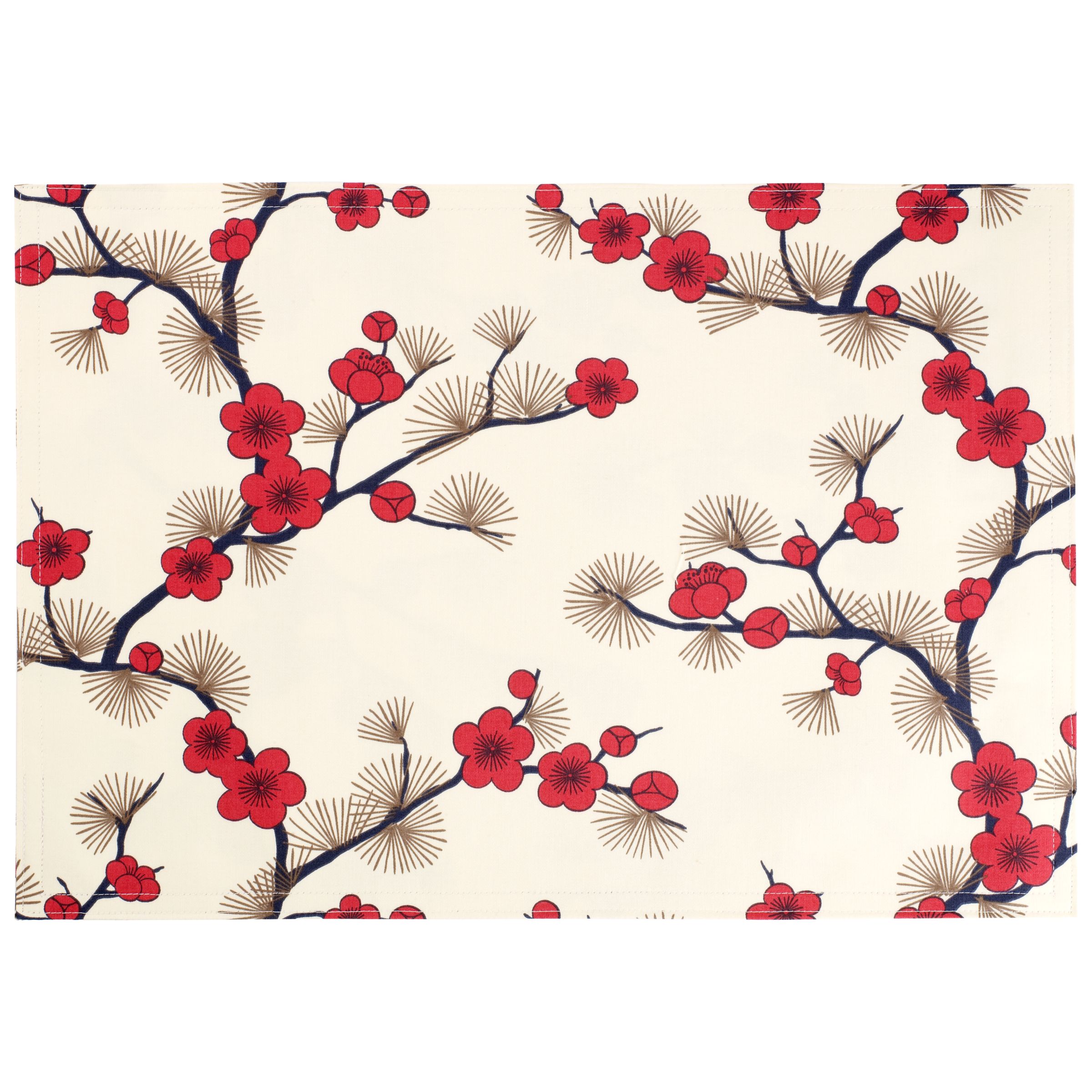 John Lewis Tea Garden Place Mat, Vanilla John Lewis Tea Garden Place Mat, Vanilla
