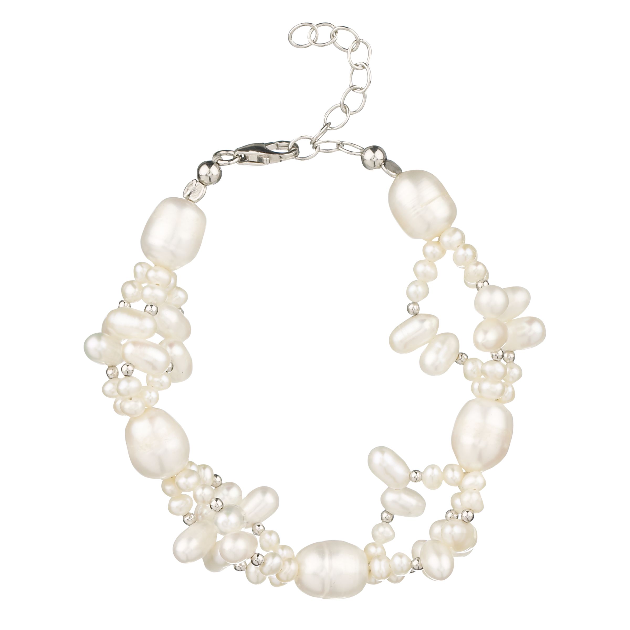 Lido Pearls Freshwater Pearls Bracelet, White