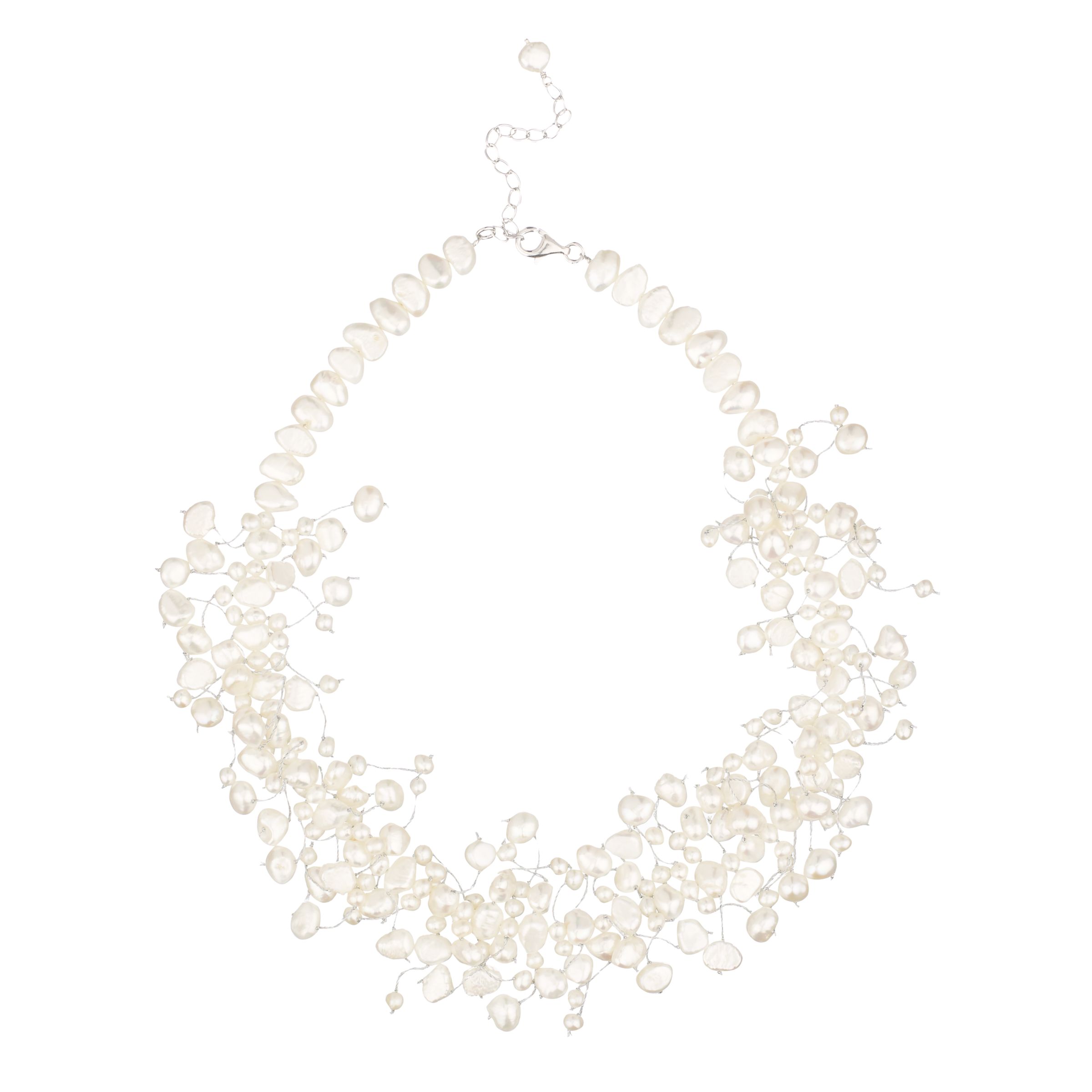 Lido Pearls White Freshwater Pearls Necklace