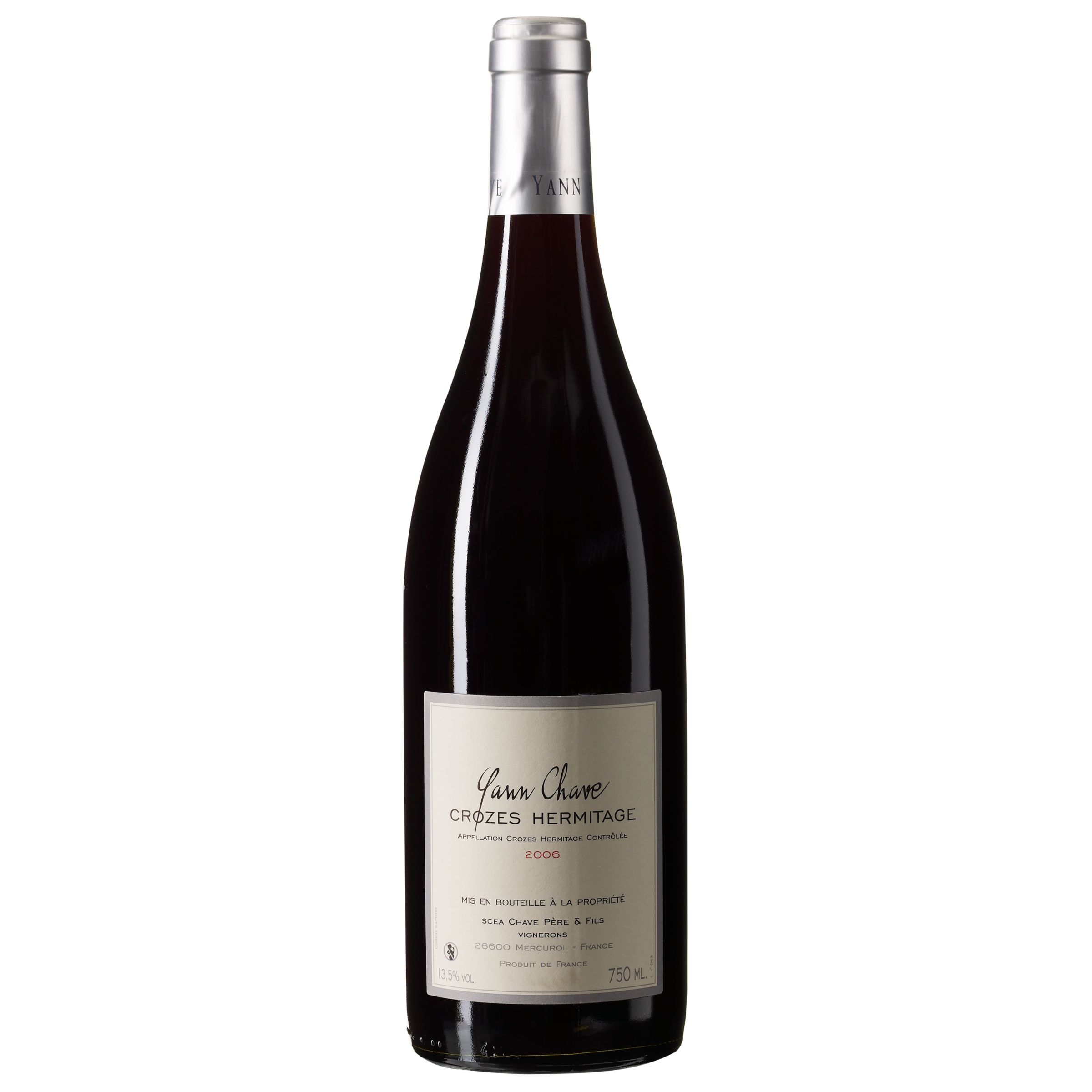 Domaine Yann Chave 2006 Crozes Hermitage, Rhône, France