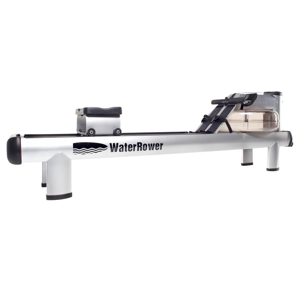 WaterRower M1 HiRise Rowing Machine with S4 Performance Monitor at John Lewis