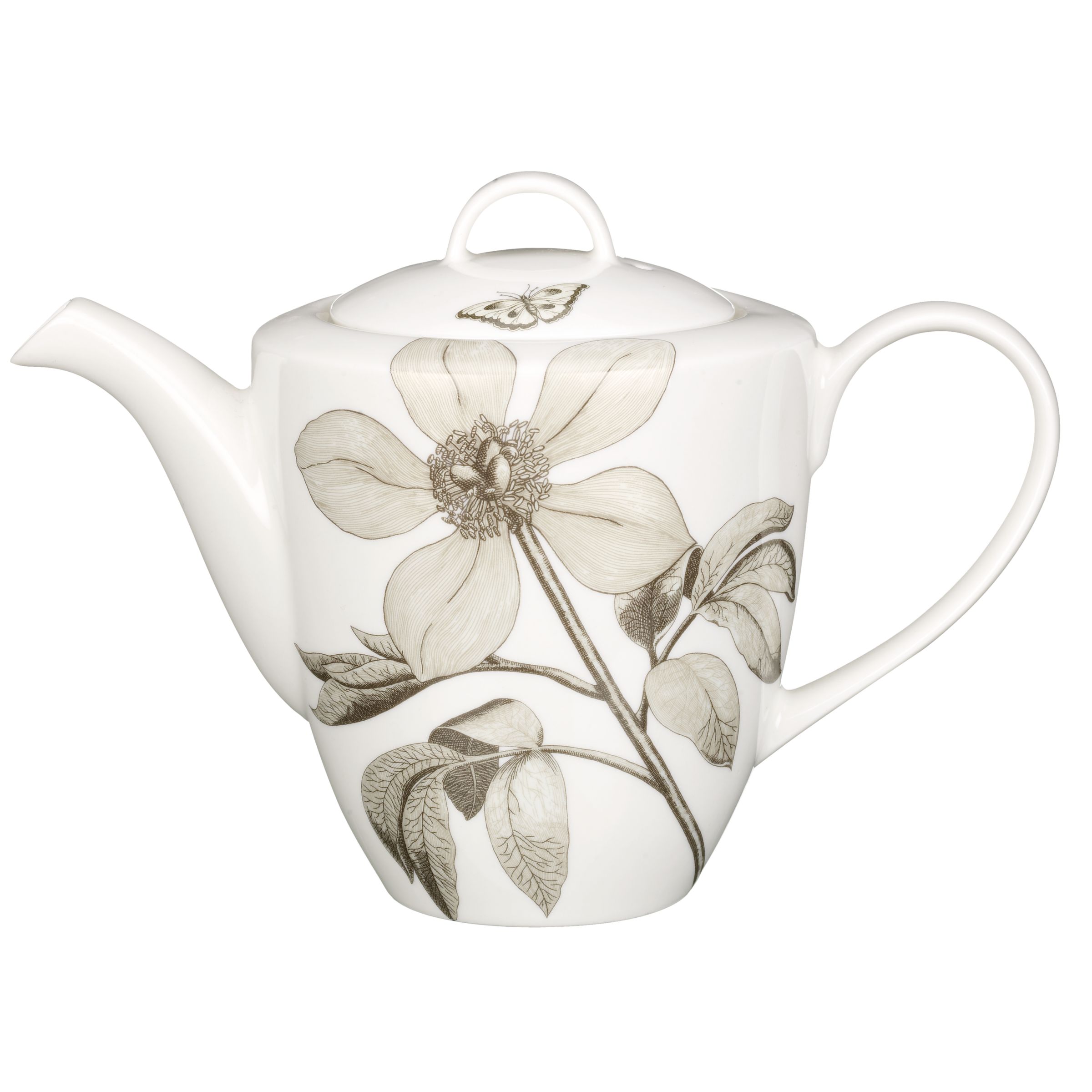 Sanderson Etchings & Roses Teapot