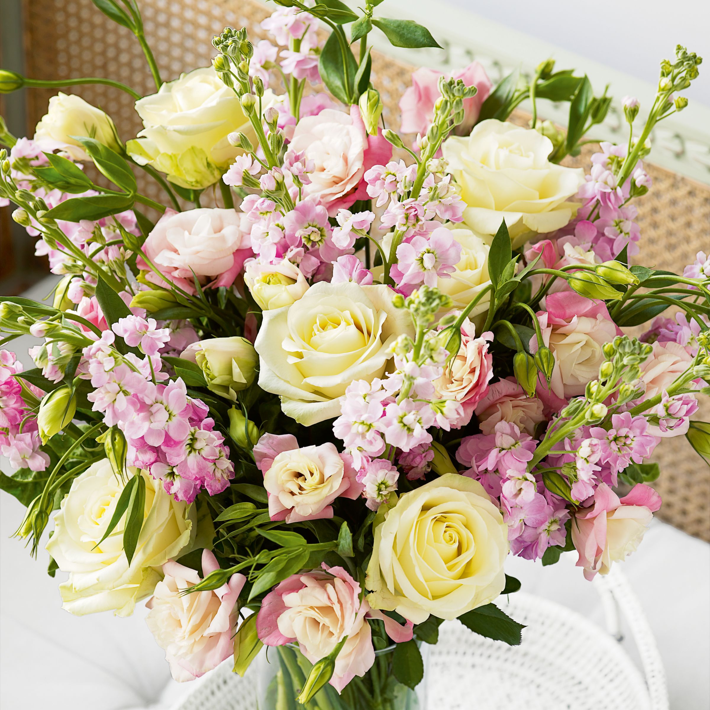 John Lewis Flowers - Super Perfect Pastels Bouquet John Lewis Flowers - Super Perfect Pastels Bouquet