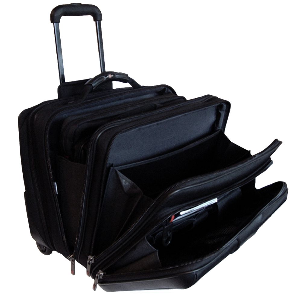 Wenger Patriot Wheeled Laptop Case, Black Wenger Patriot Wheeled Laptop Case, Black