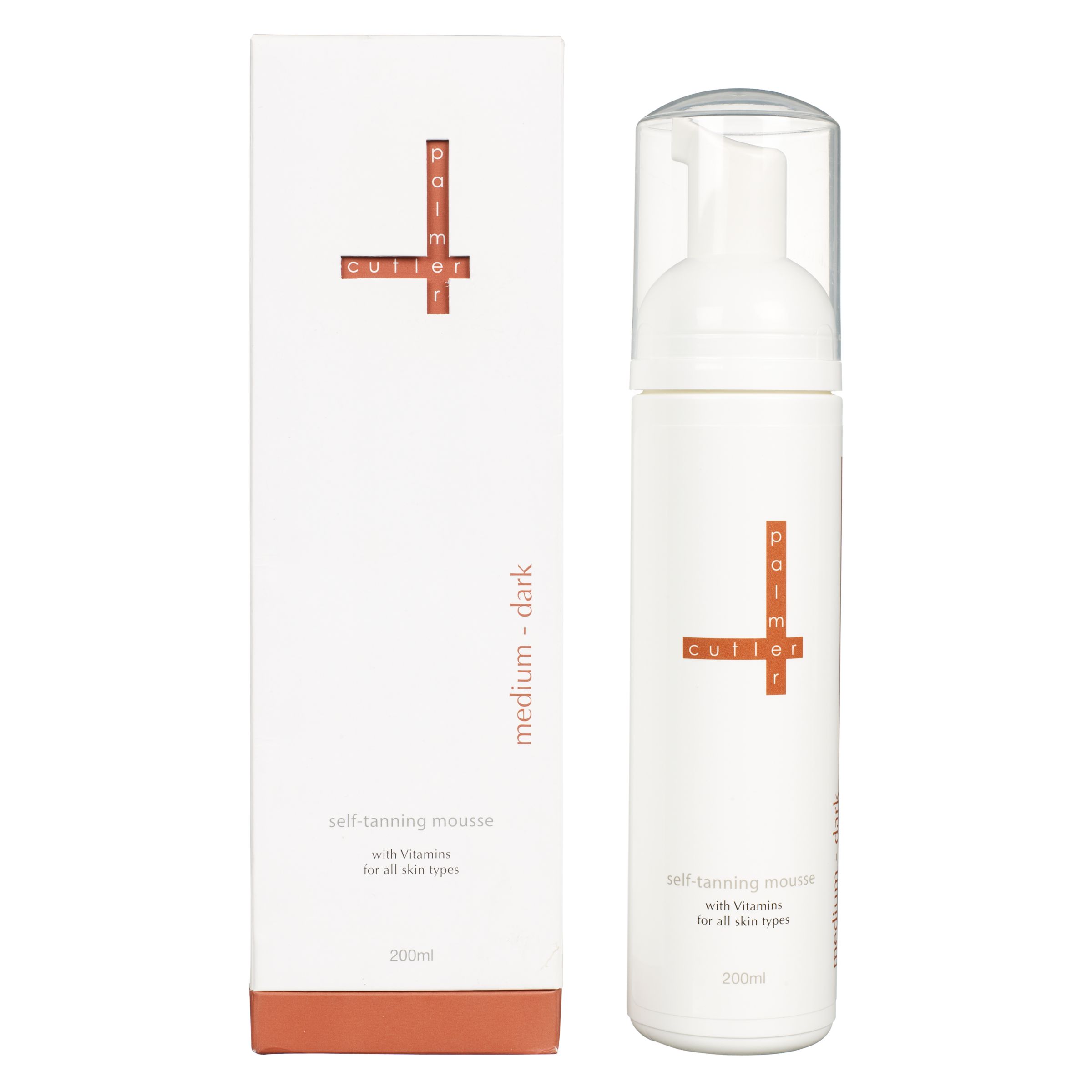 Palmer Cutler Self Tan Mousse, Medium/Dark, 200ml