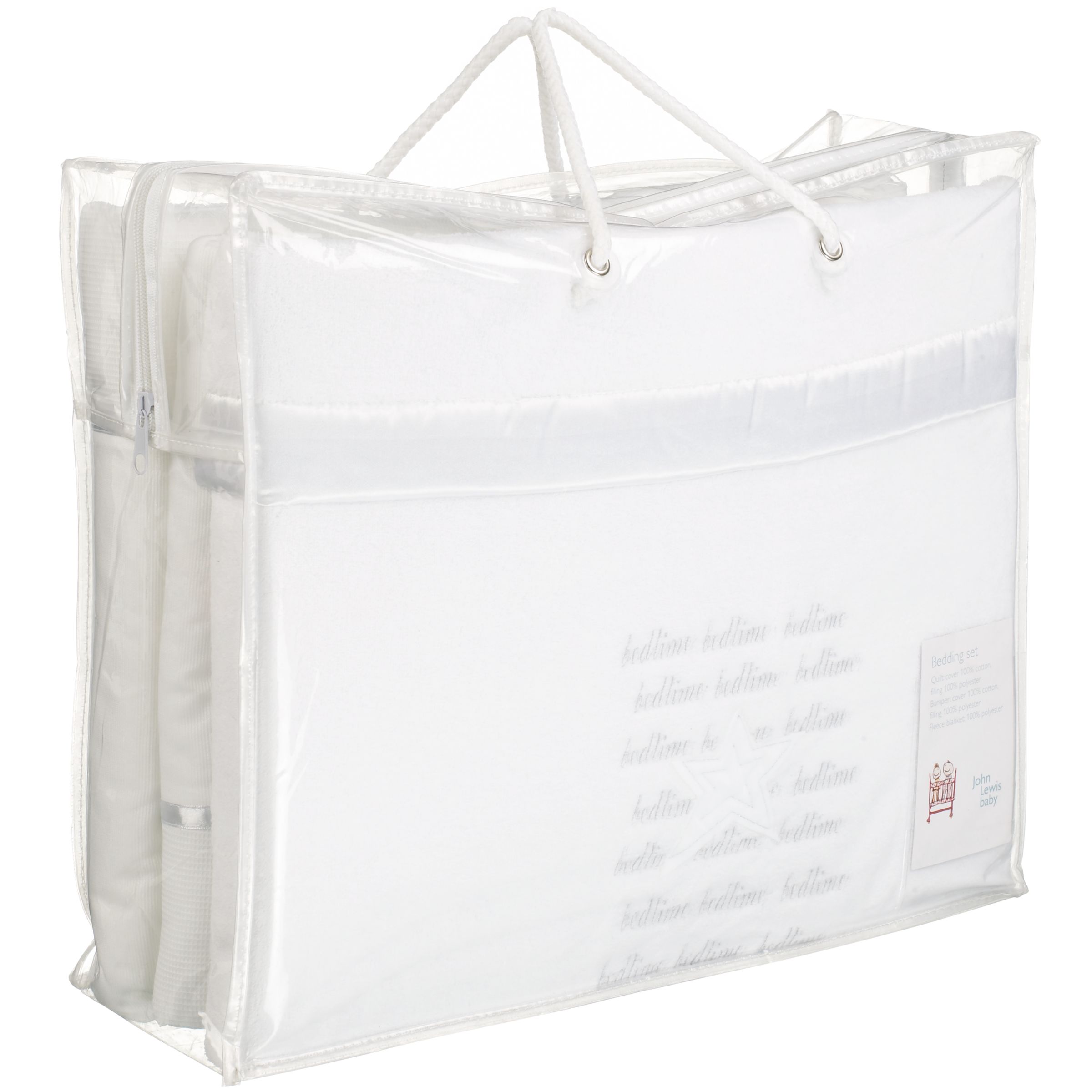 John Lewis Bedding Bale White