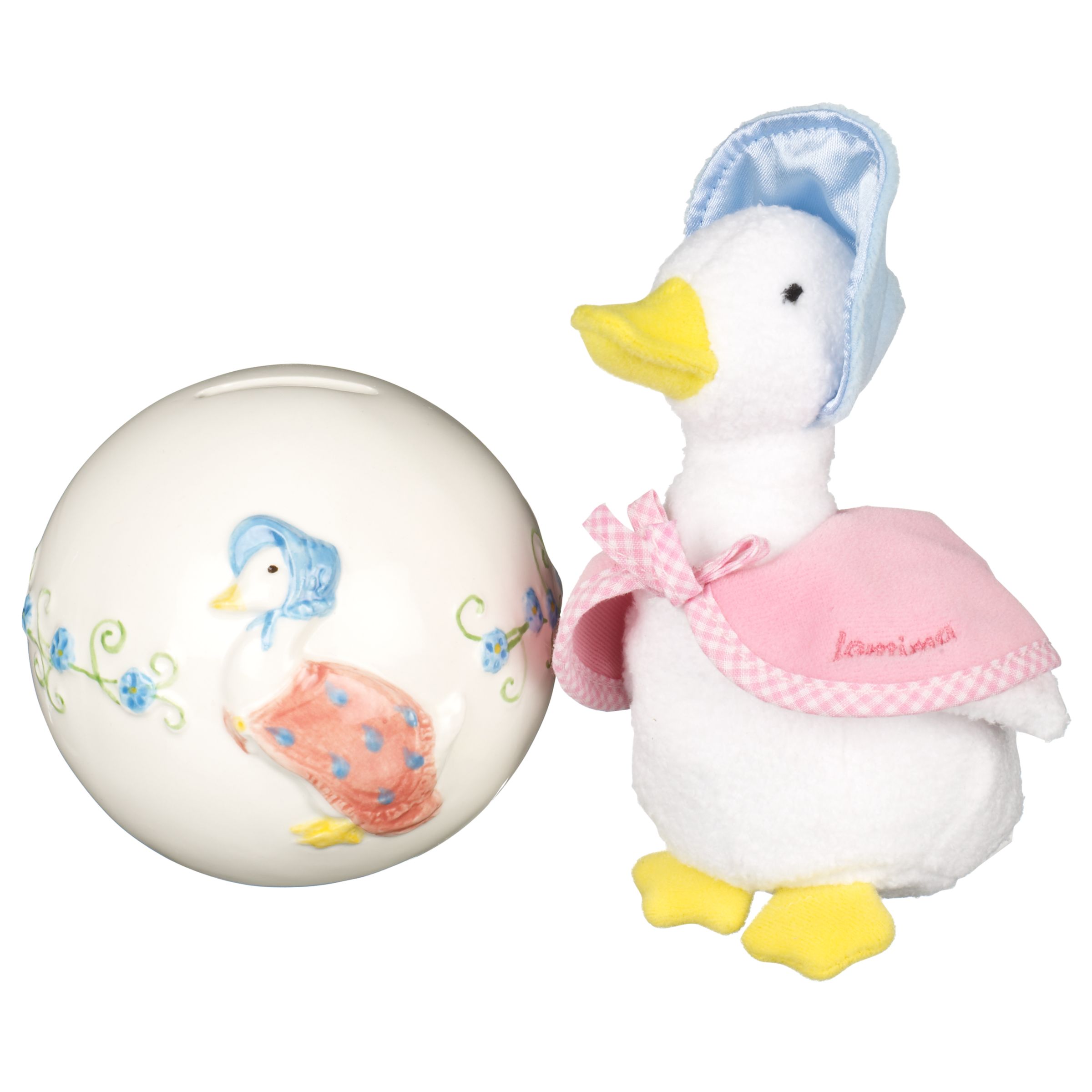 Border Fine Arts Jemima Money Bank and Soft Toy