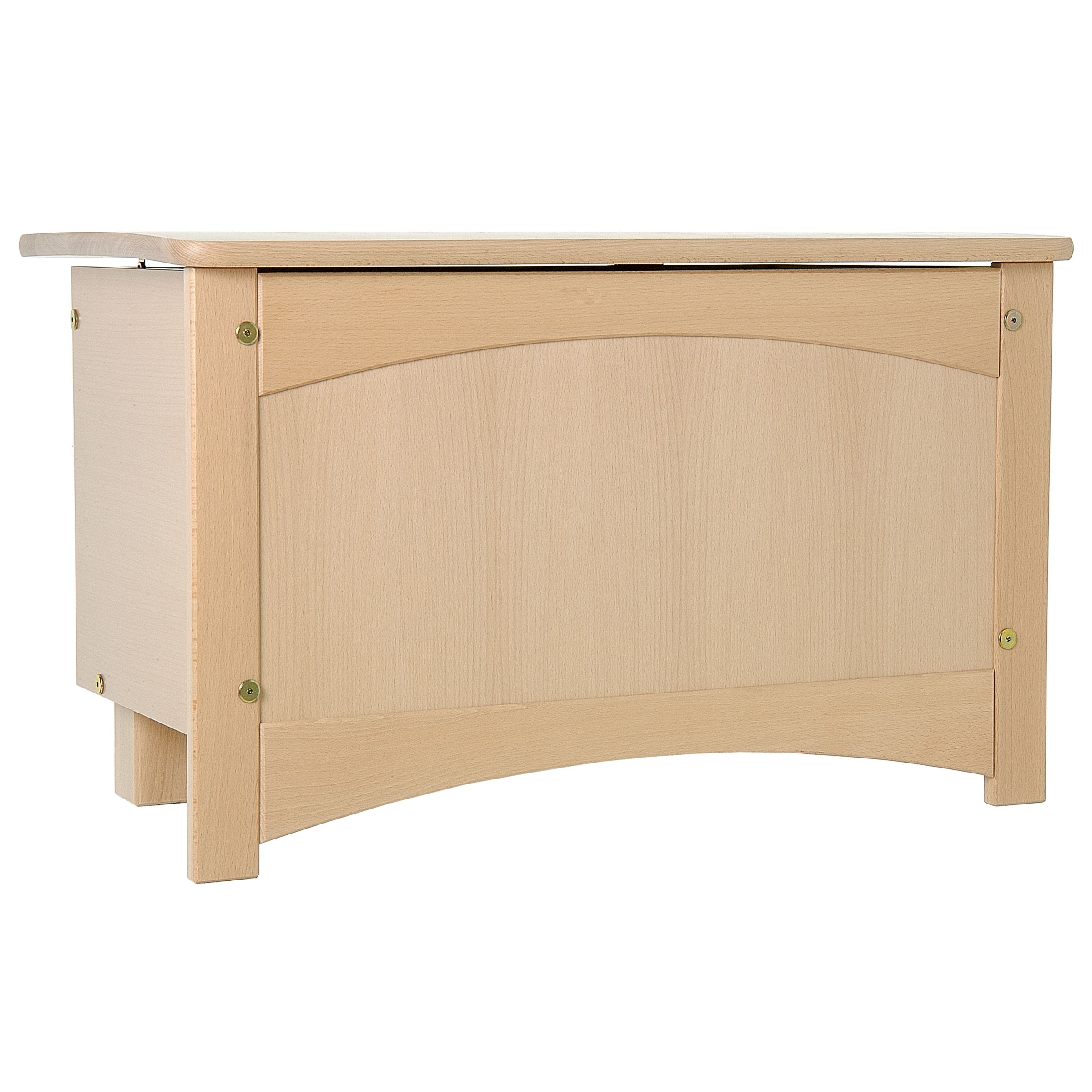 John Lewis Sophia Blanket Box, Natural at JohnLewis