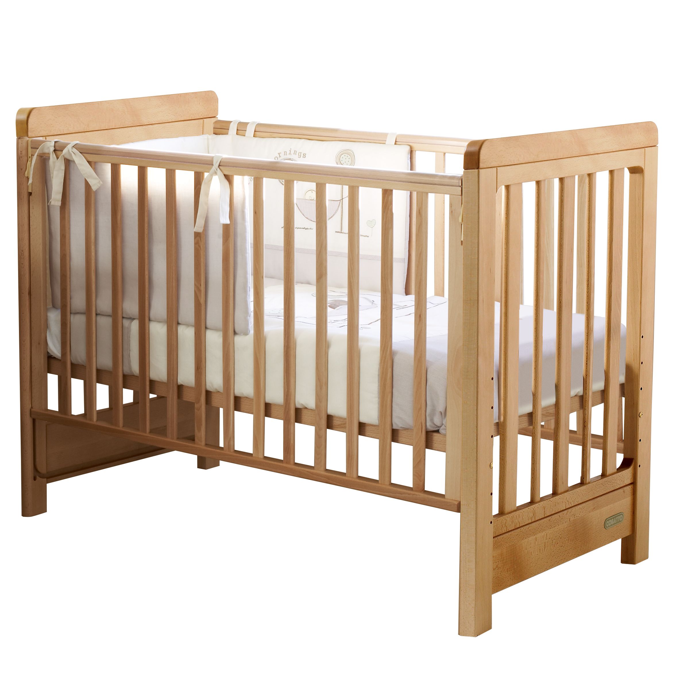 Cosatto Close To Me Bedside Cot, Beech