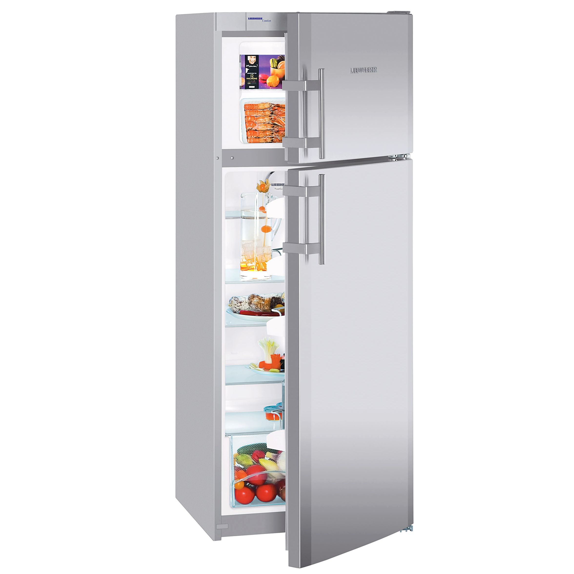 Liebherr CTPESF2913 Fridge Freezer Stainless Steel