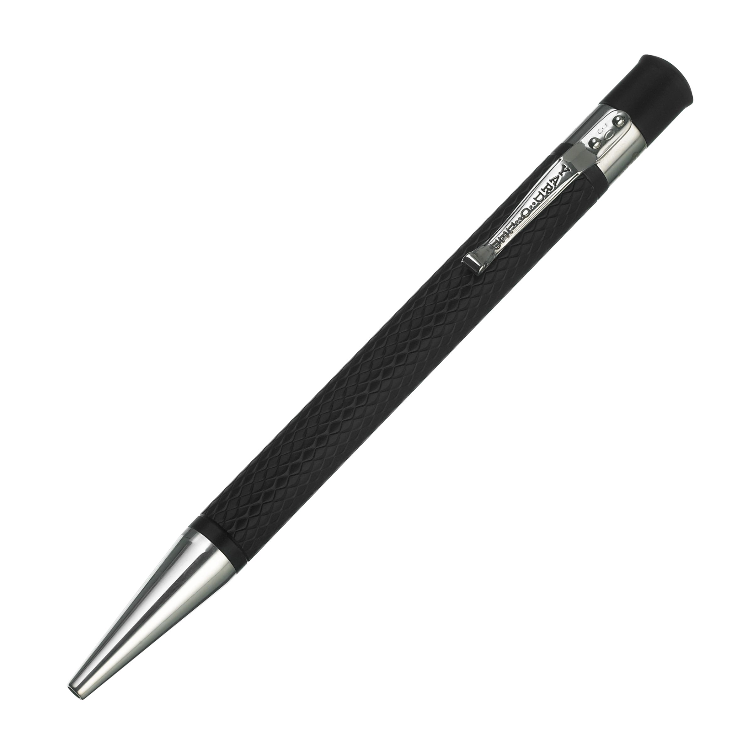 Yard-O-Led Retro Ballpen, Black