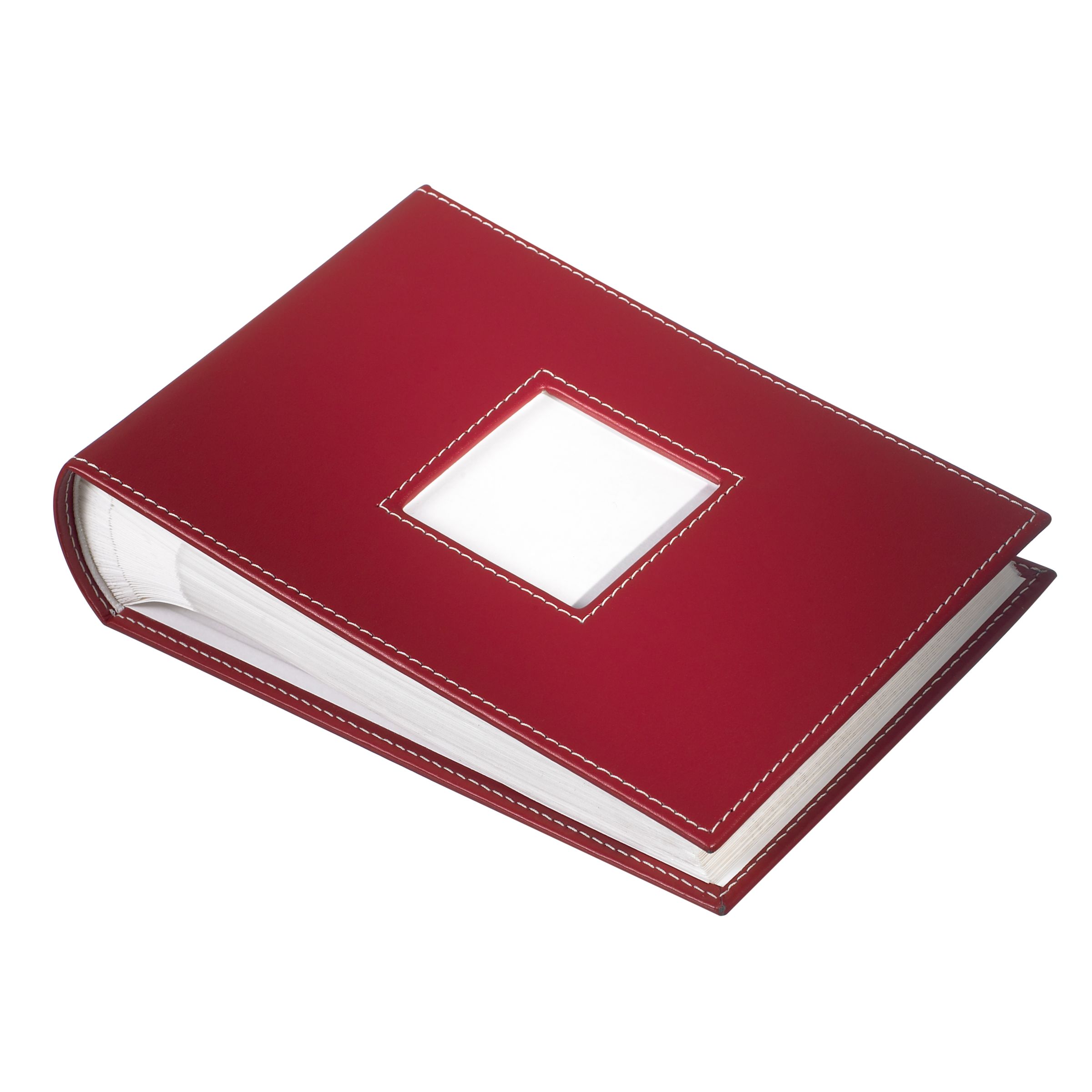 John Lewis Photo Album, 15 x 10cm (6'' x 4''), Red