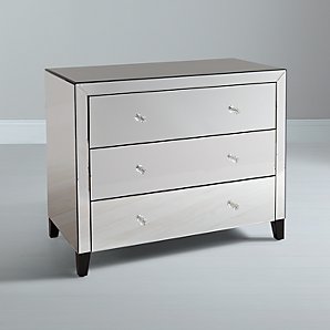 John Lewis Astoria Mirrored Chest of Drawers