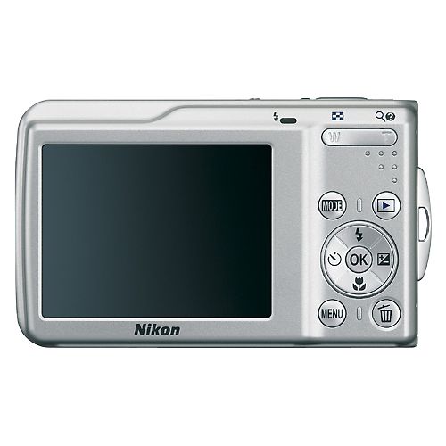 Nikon Coolpix S210 Digital Camera, Silver