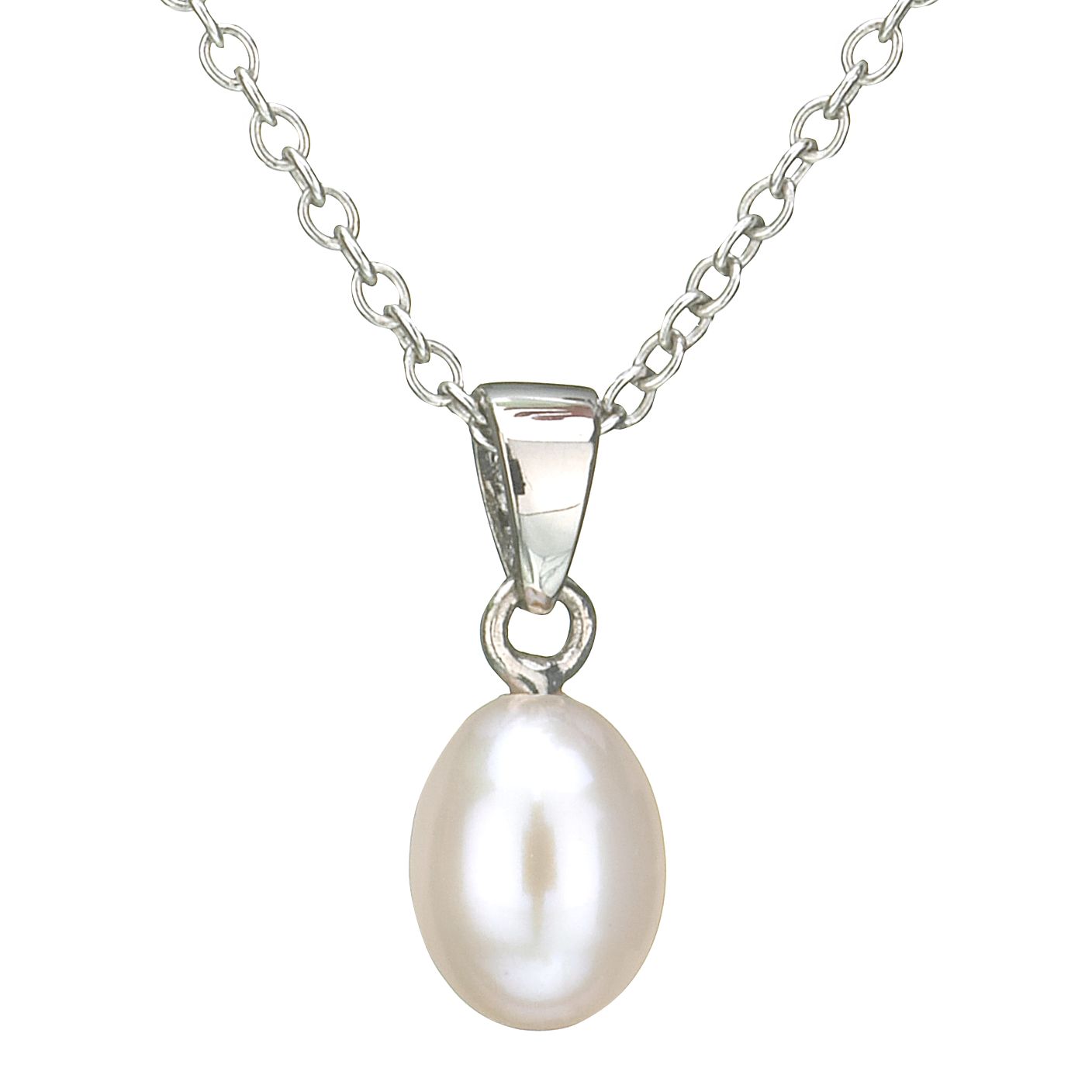 EWA Pearl Drop Necklace, Gold