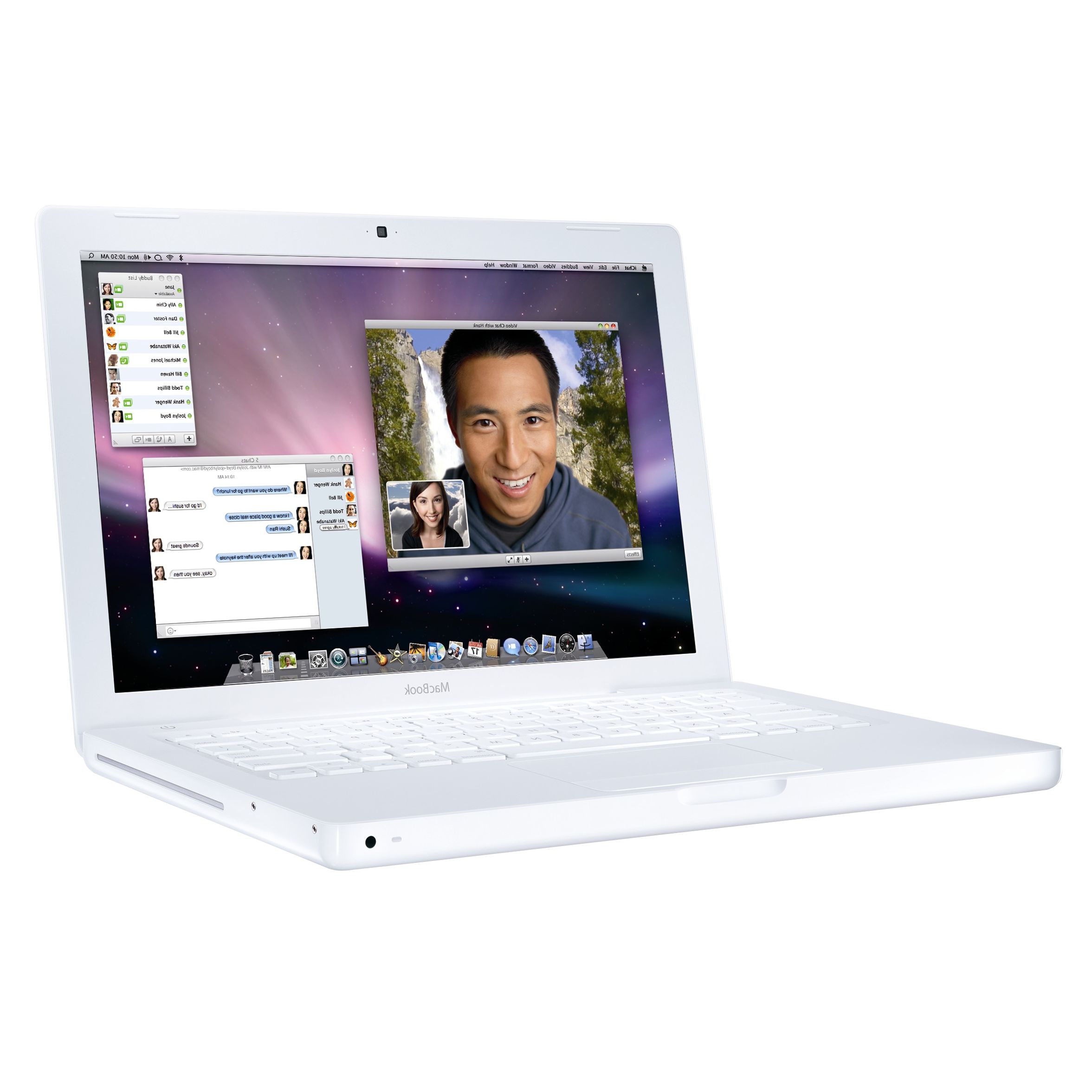 New Apple MacBook MB402BA 21GHz Combo with 133 Inch Display White
