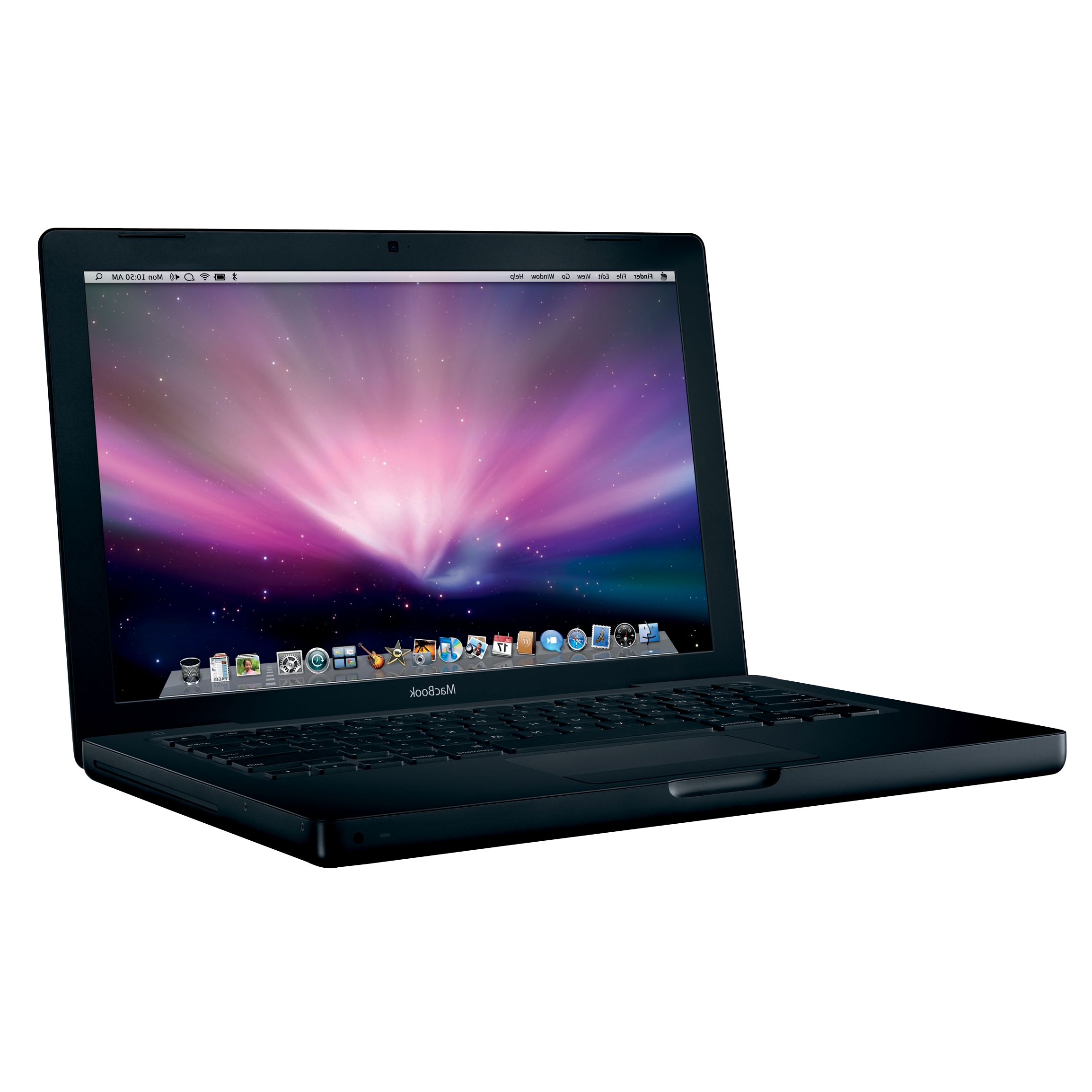 New Apple MacBook MB404B 24GHz SuperDrive with 133 Inch Display Black