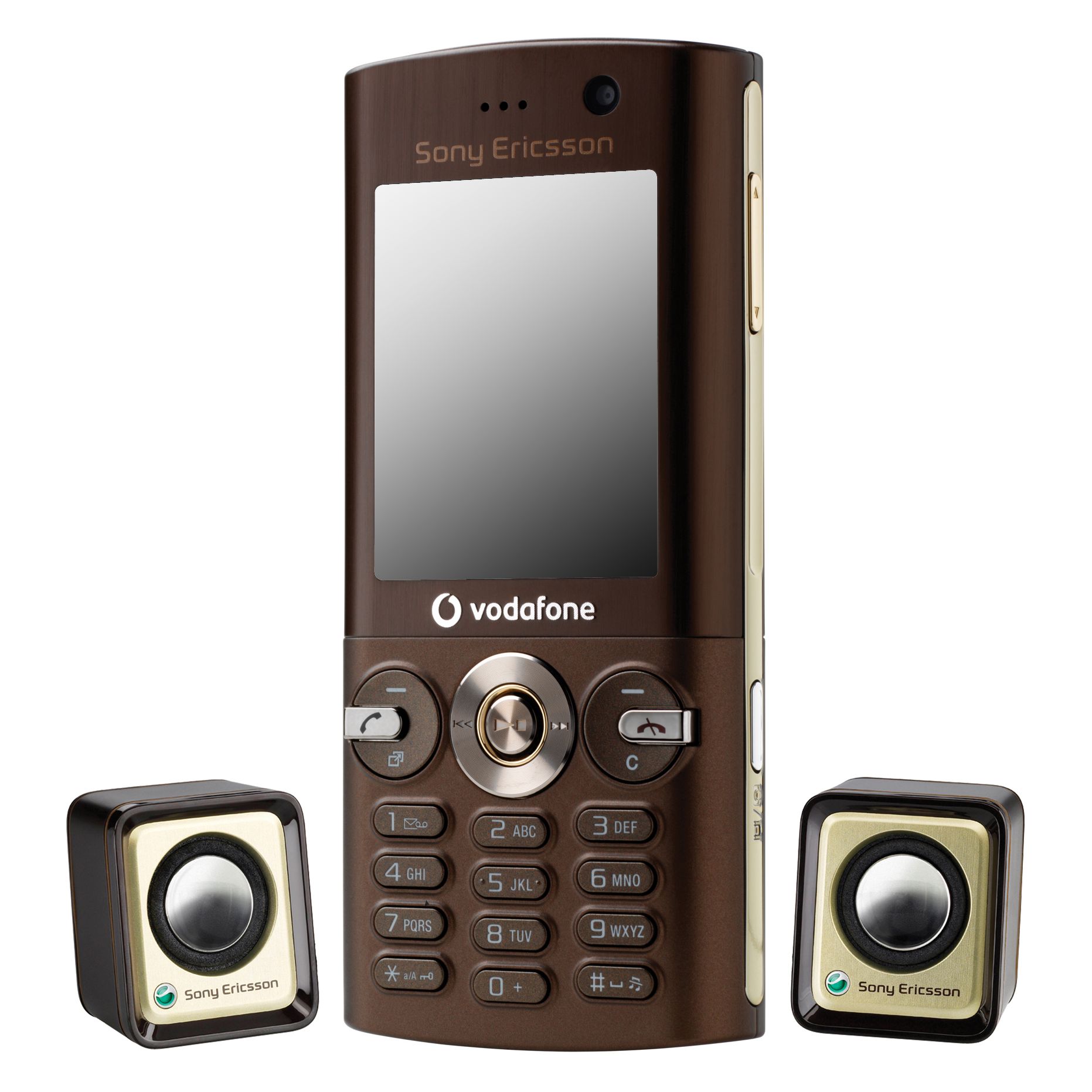 Vodafone Pay As You Go Mobile Phone, Sony Ericsson V640i with FREE Loudspeakers