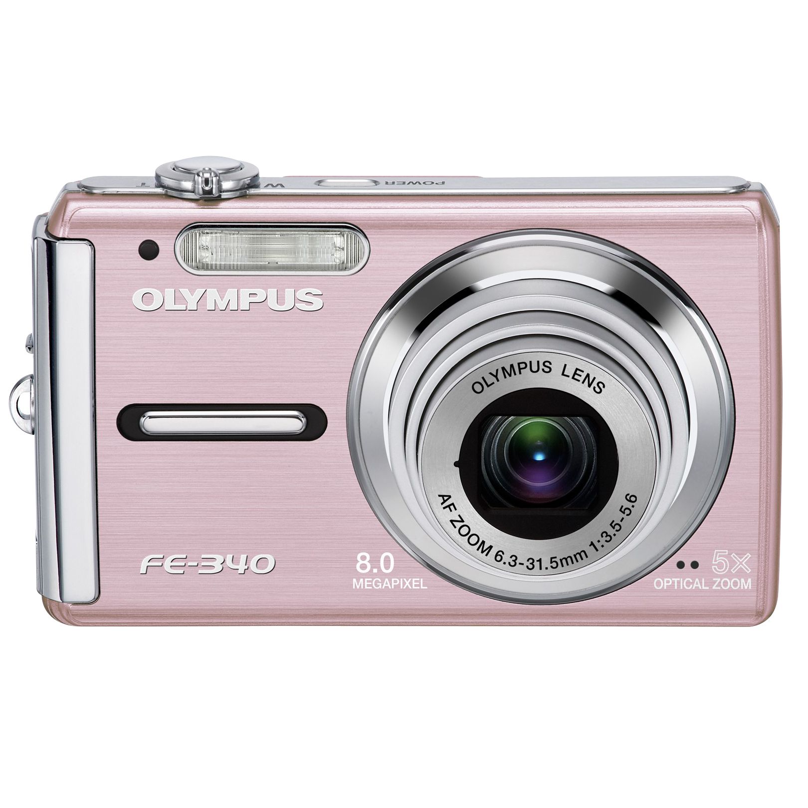 Olympus FE340 Digital Camera, Pink