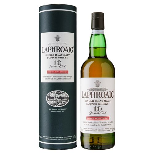 Laphroaig 10-Year-Old Cask Strength Malt Whisky