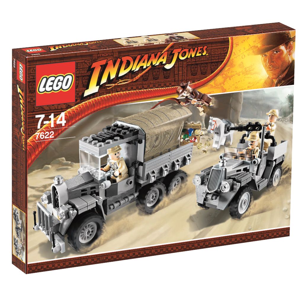 Lego Indiana Jones Race for The Stolen Treasure