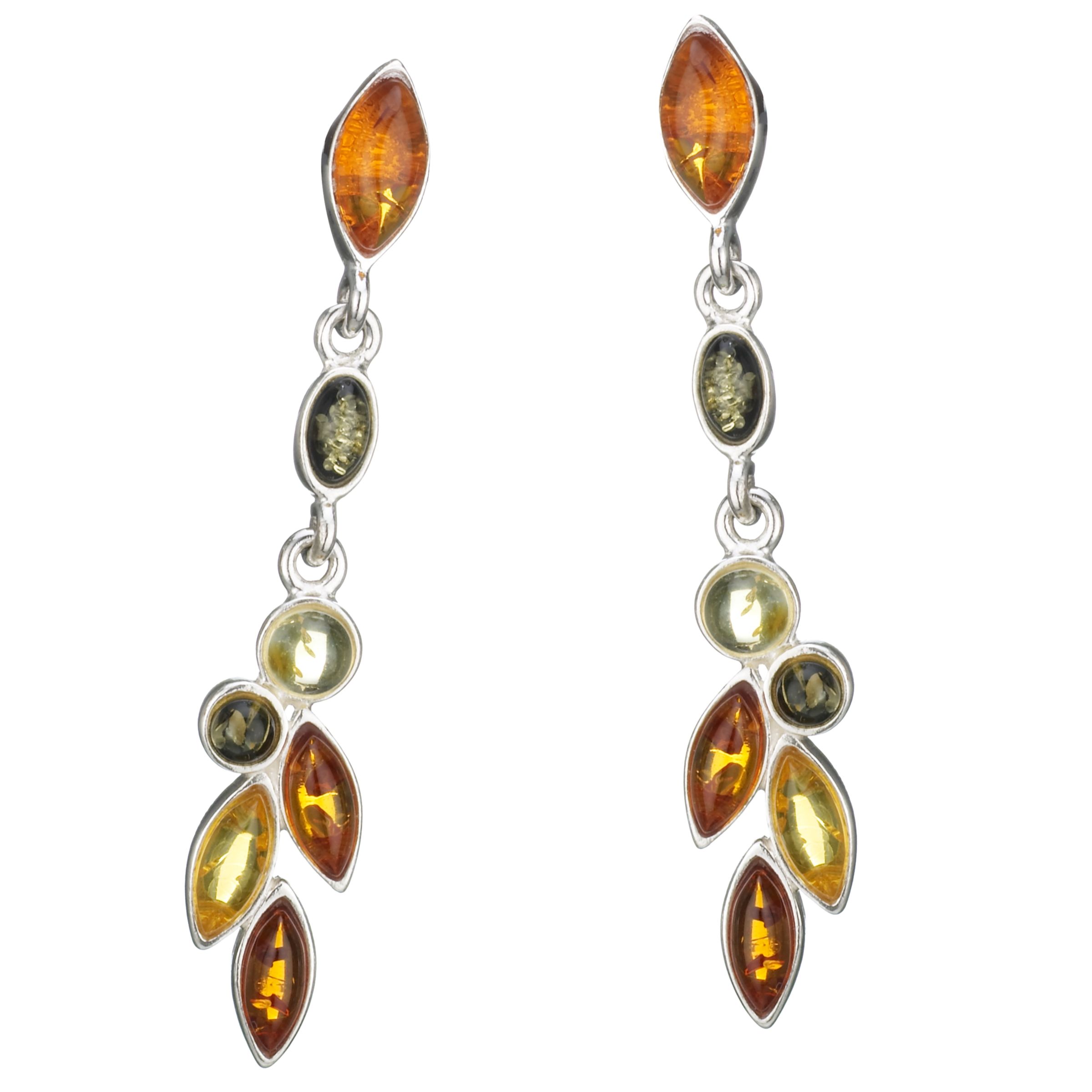 Goldmajor Amber Leaf Drop Earrings