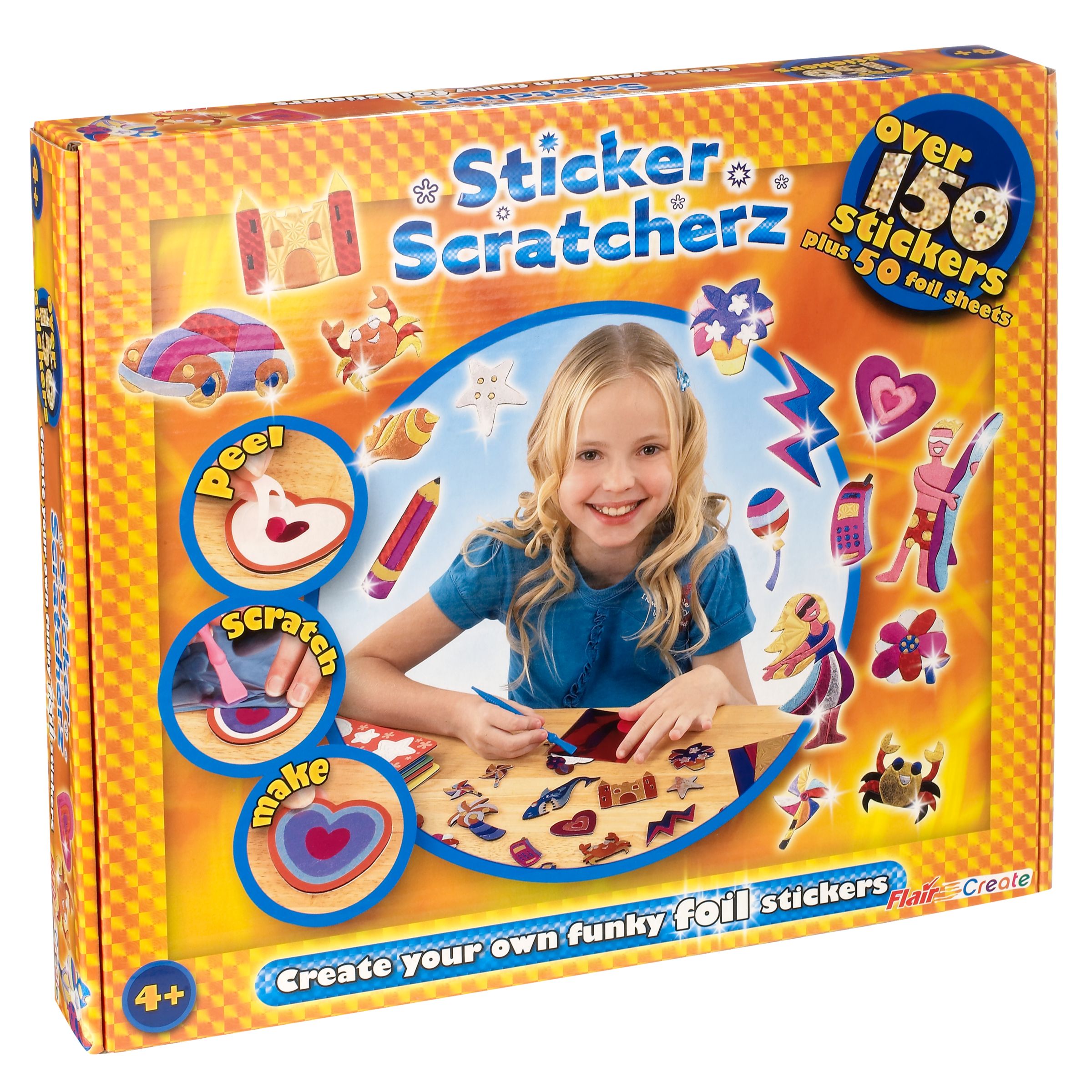 Flair Sticker Scratcherz