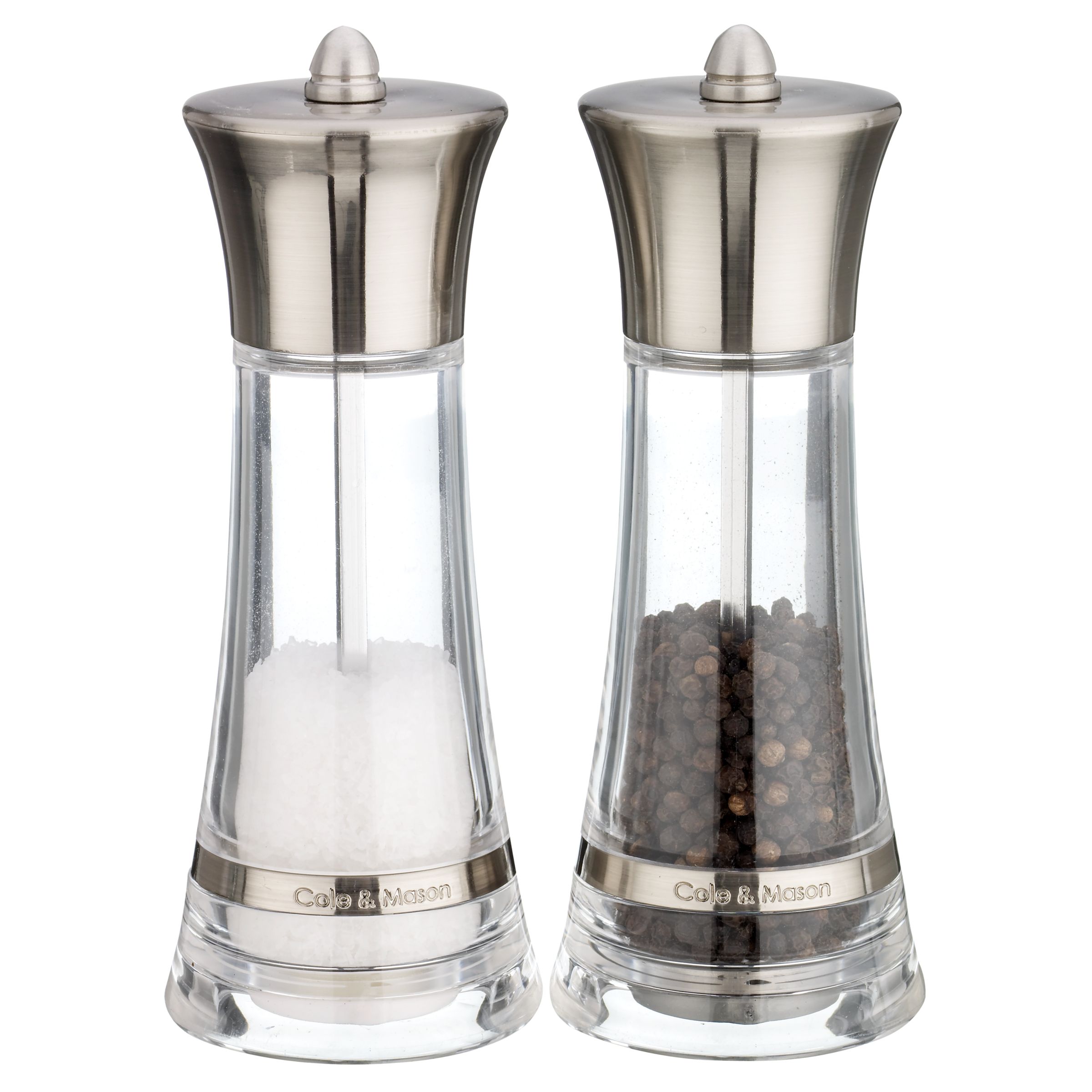 Cole & Mason Monaco Salt and Pepper Shakers, Set of 2