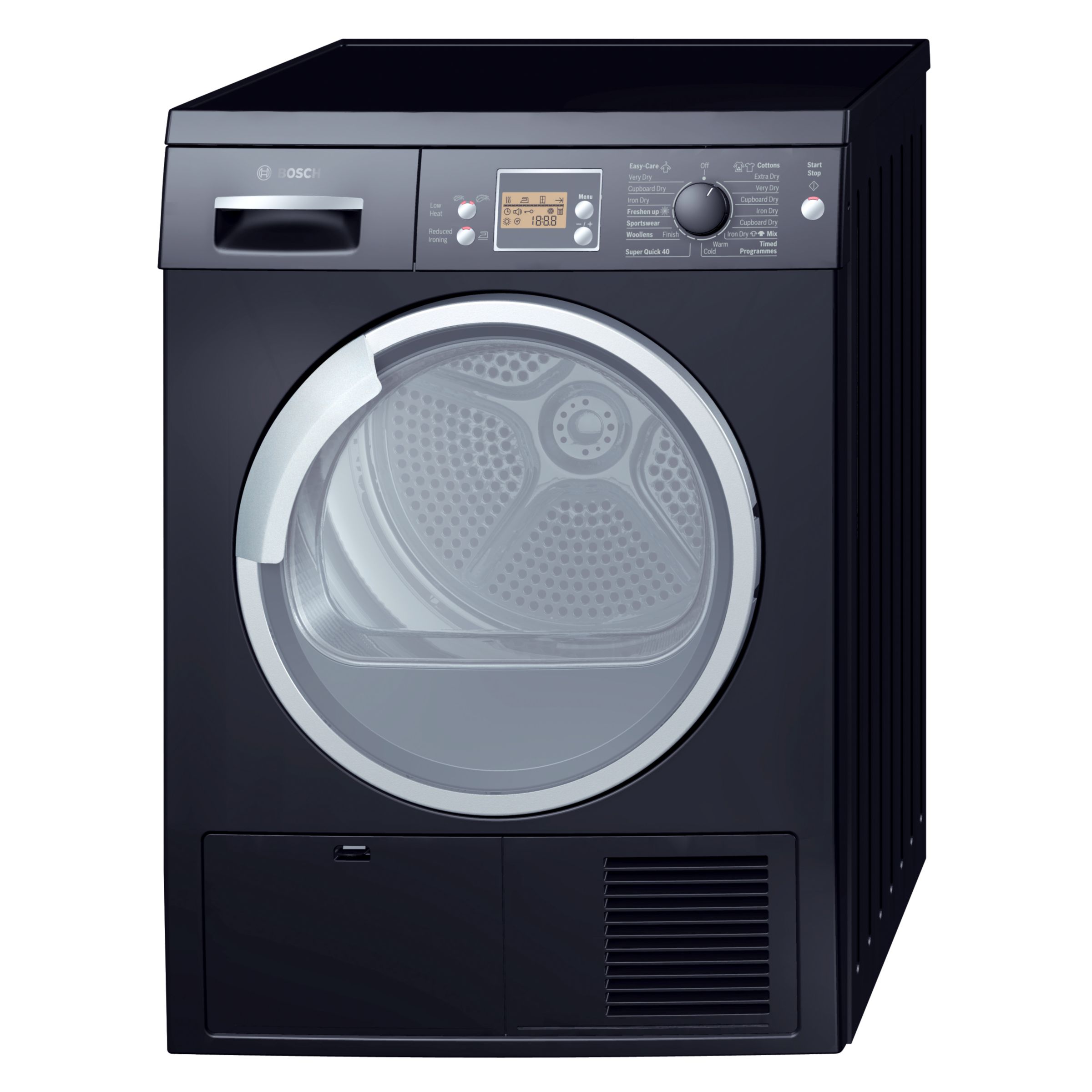 Bosch WTS8650B Sensor Condenser Tumble Dryer Black