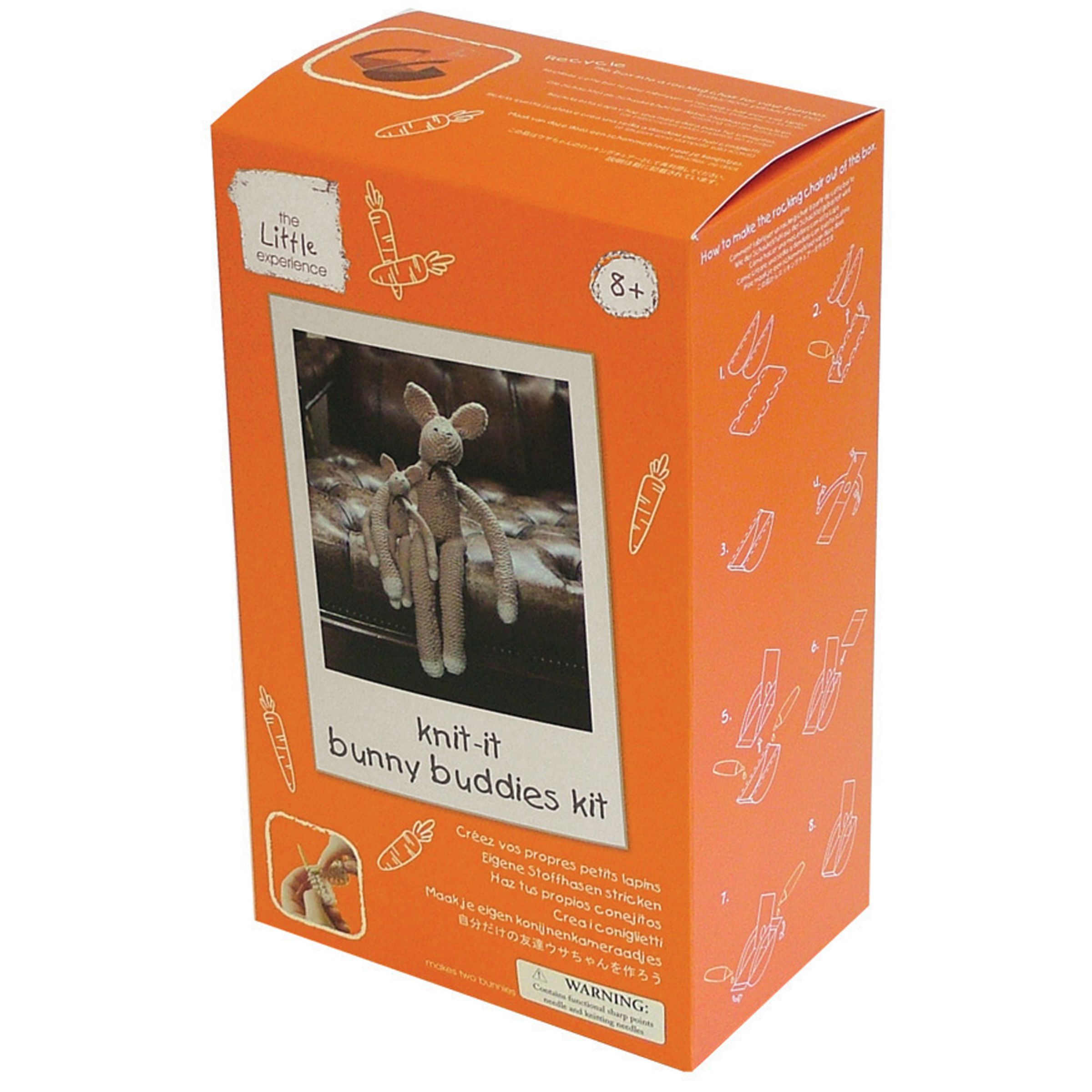 The Little Experience Knit-It Bunnies Kit
