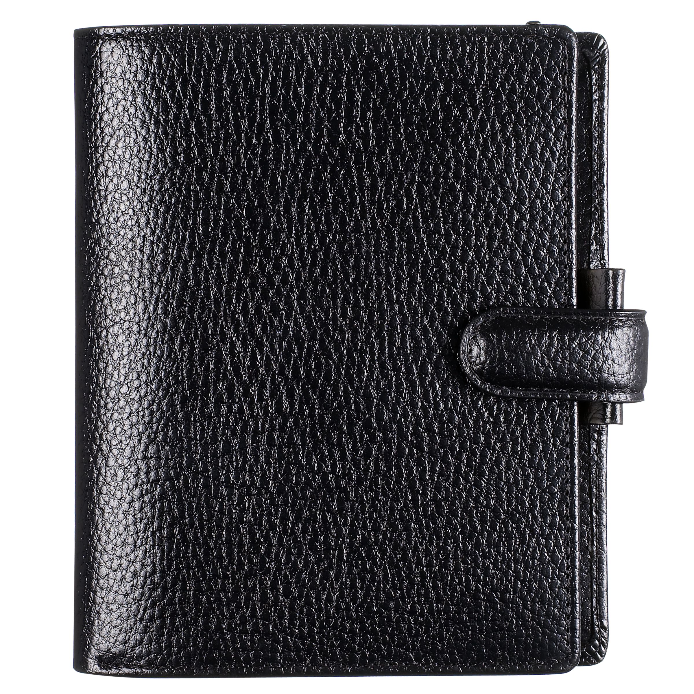 Filofax Finsbury Personal Organiser Pocket Black