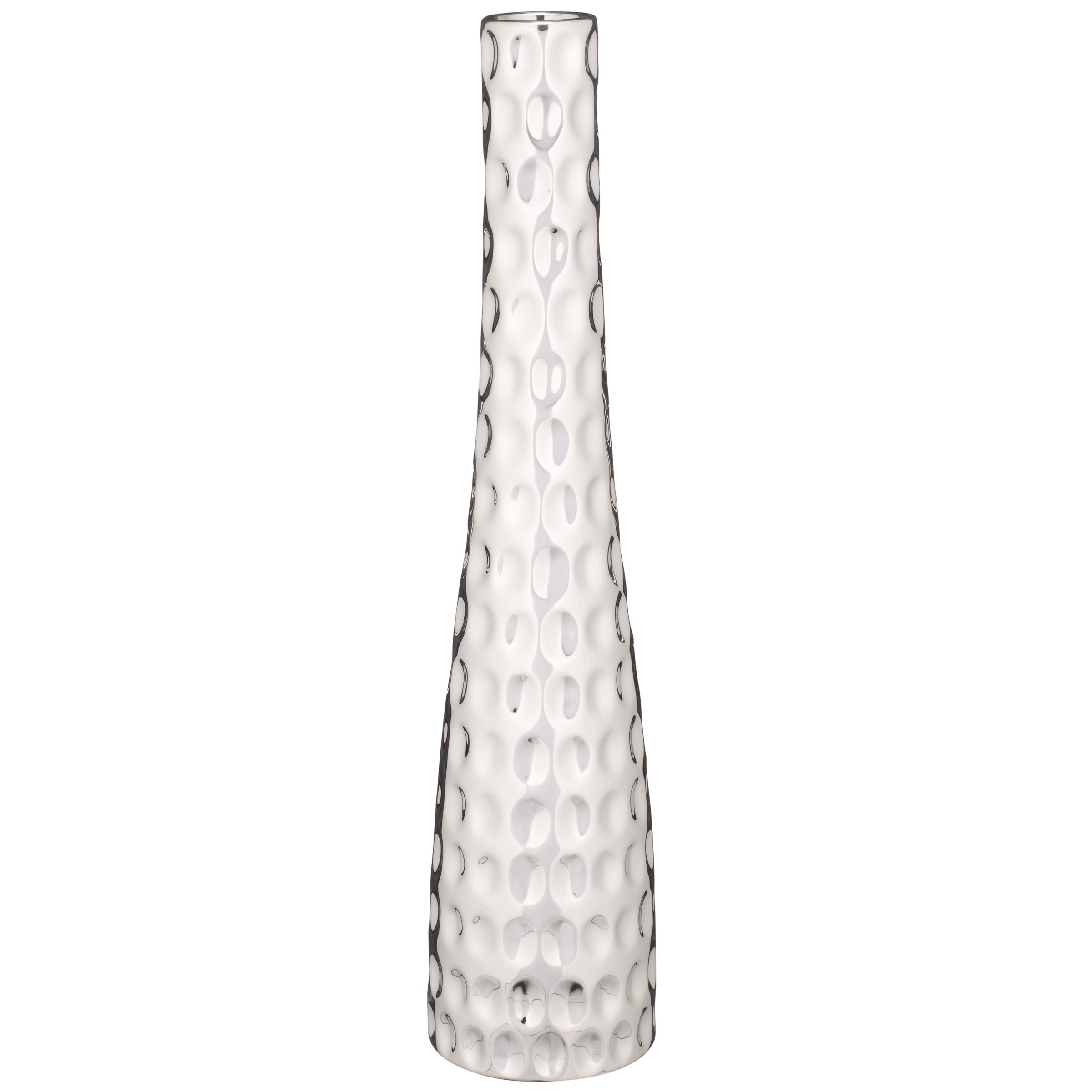 Silver Hammered Vase Silver Hammered Vase
