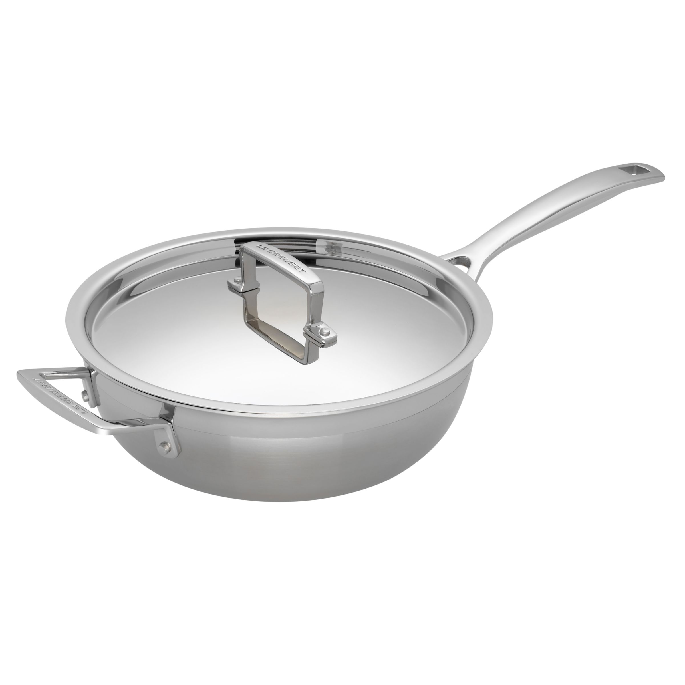 Le Creuset Tri-Ply Chef's Pan and Lid, 24cm
