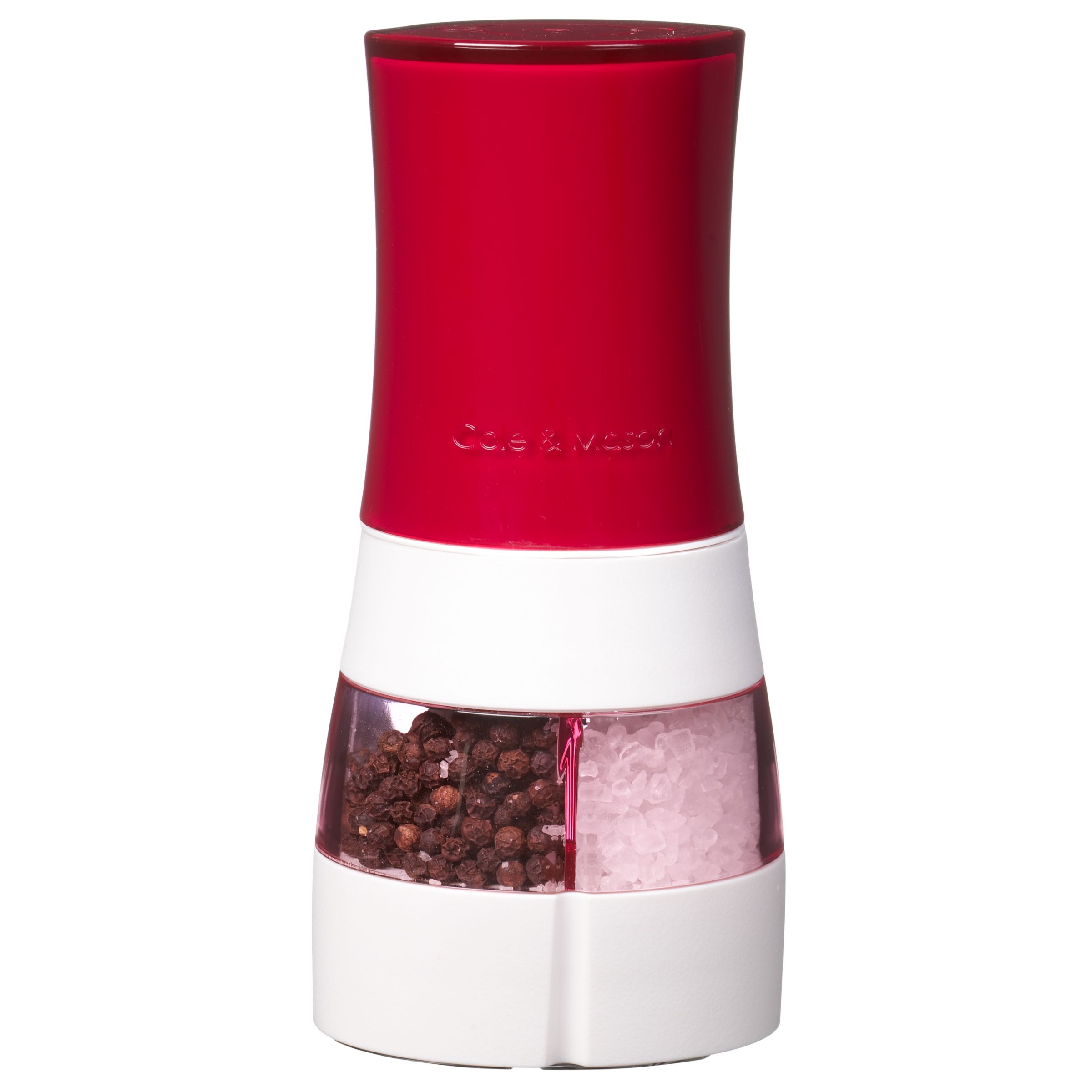 Cole and Mason Duo Salt and Pepper Mill Red