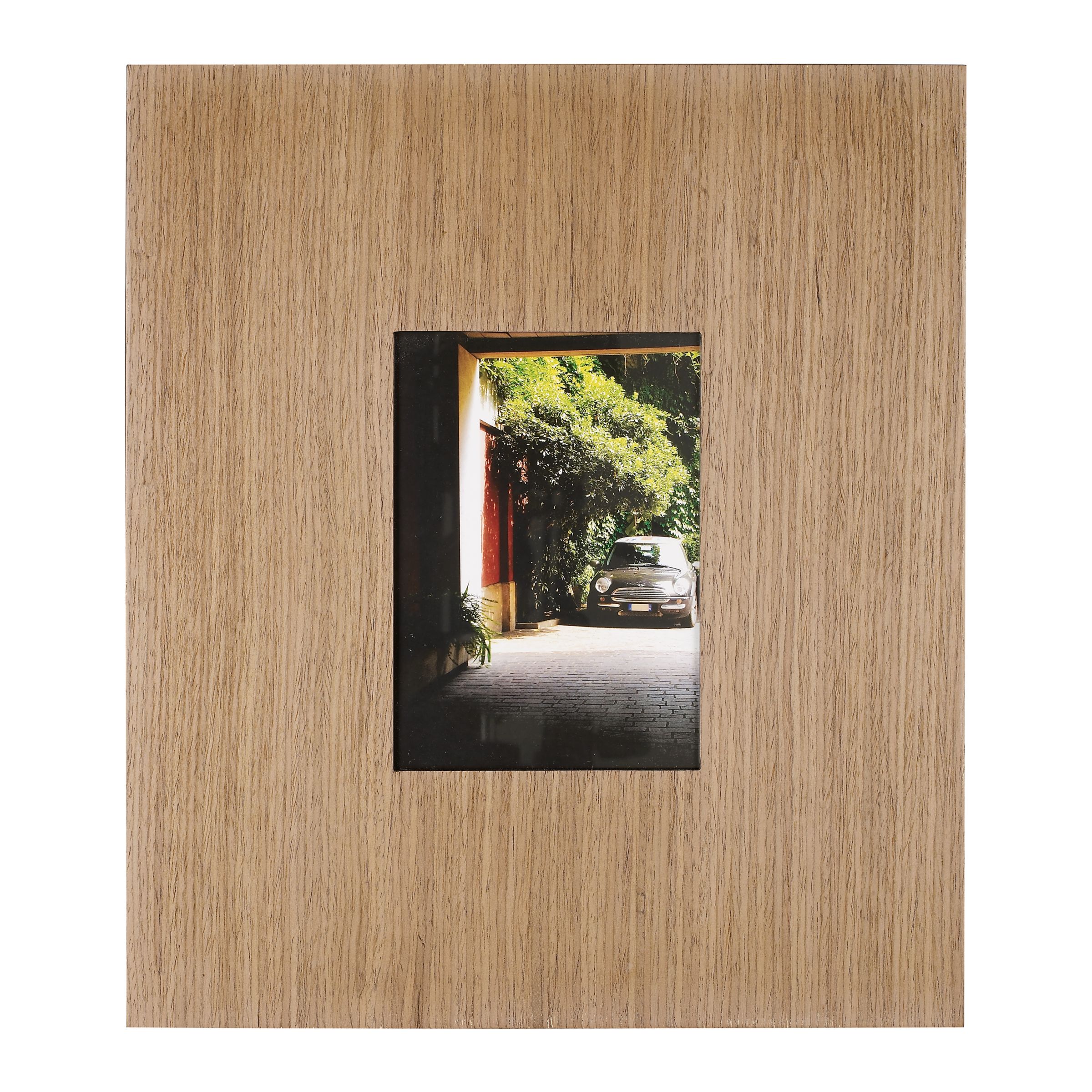 John Lewis Wide Border Walnut Photo Frame, 5'' x 7'' (18 x 13cm)