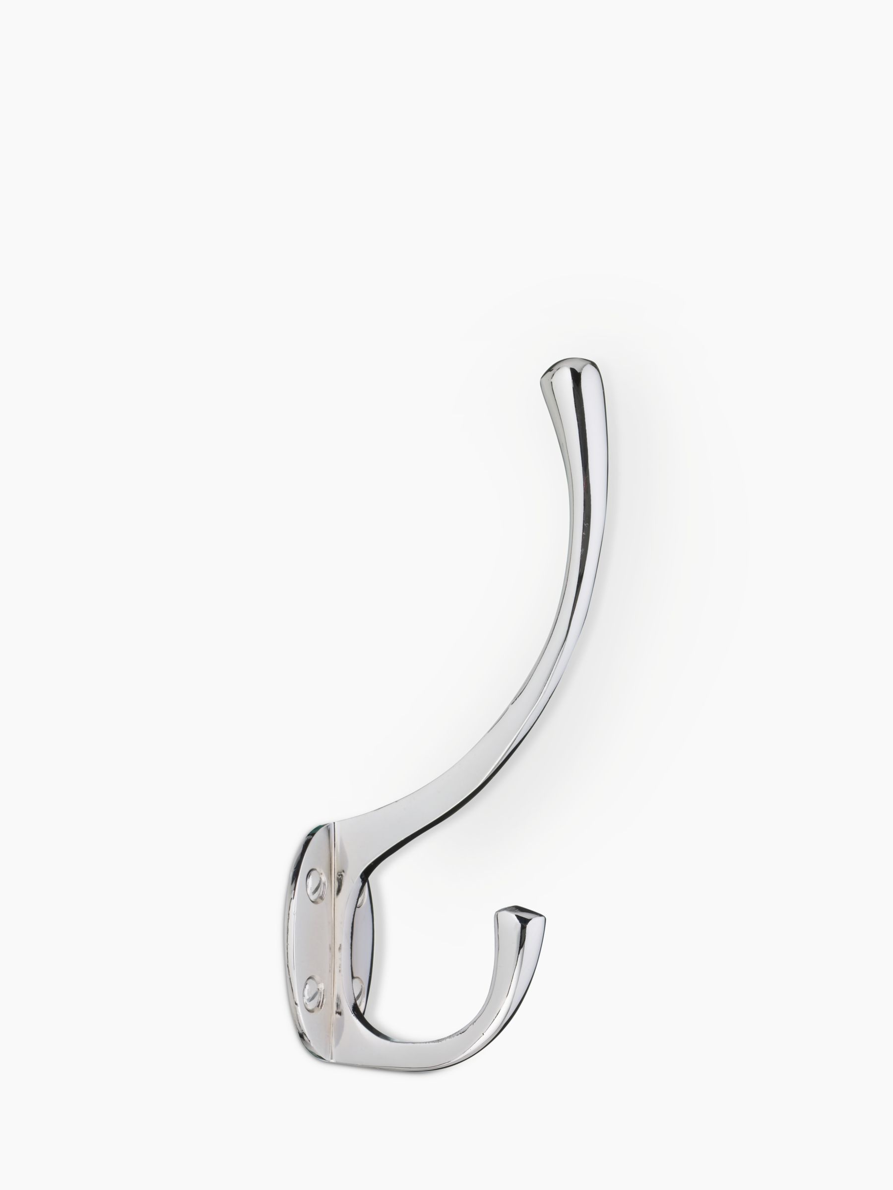 John Lewis Hat and Coat Hook, Polished Chrome