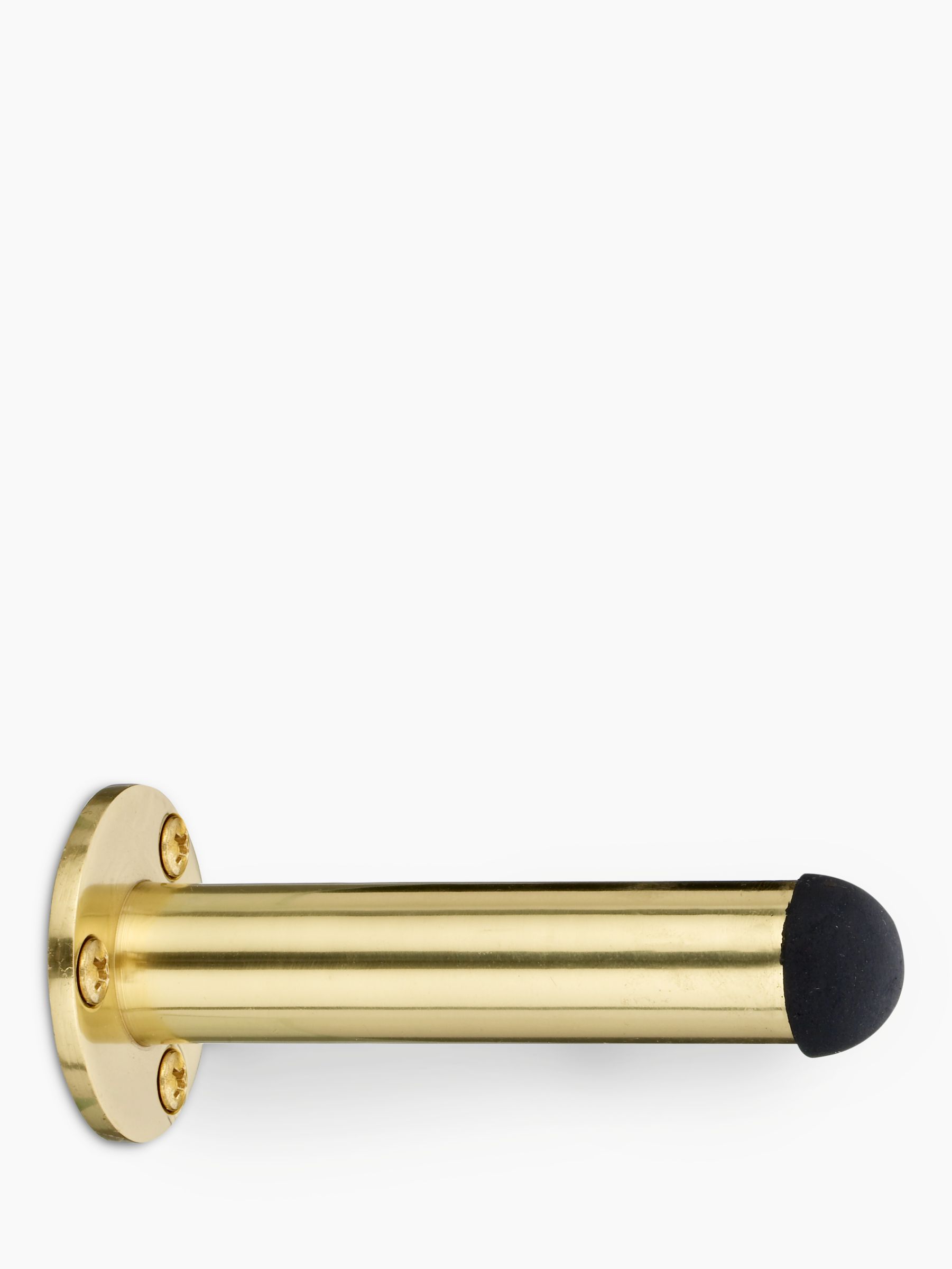 John Lewis Projecting Door Stop Polished Brass