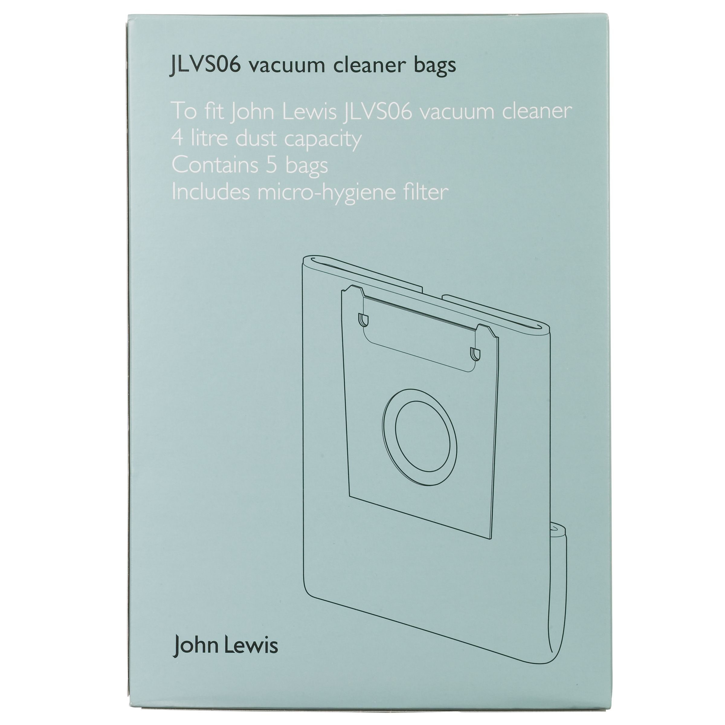 John Lewis Dustbags for VS06