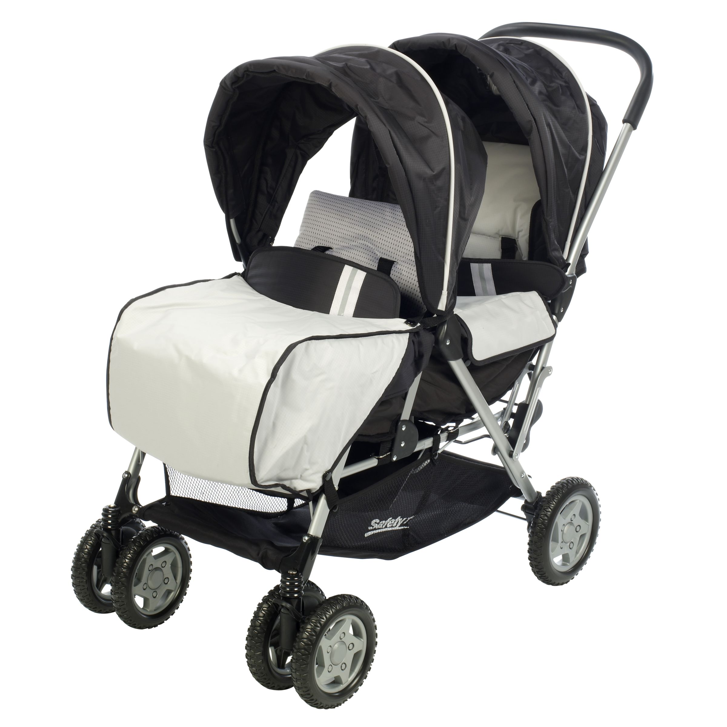 Duodeal Tandem Safety First Pushchair Kite Black