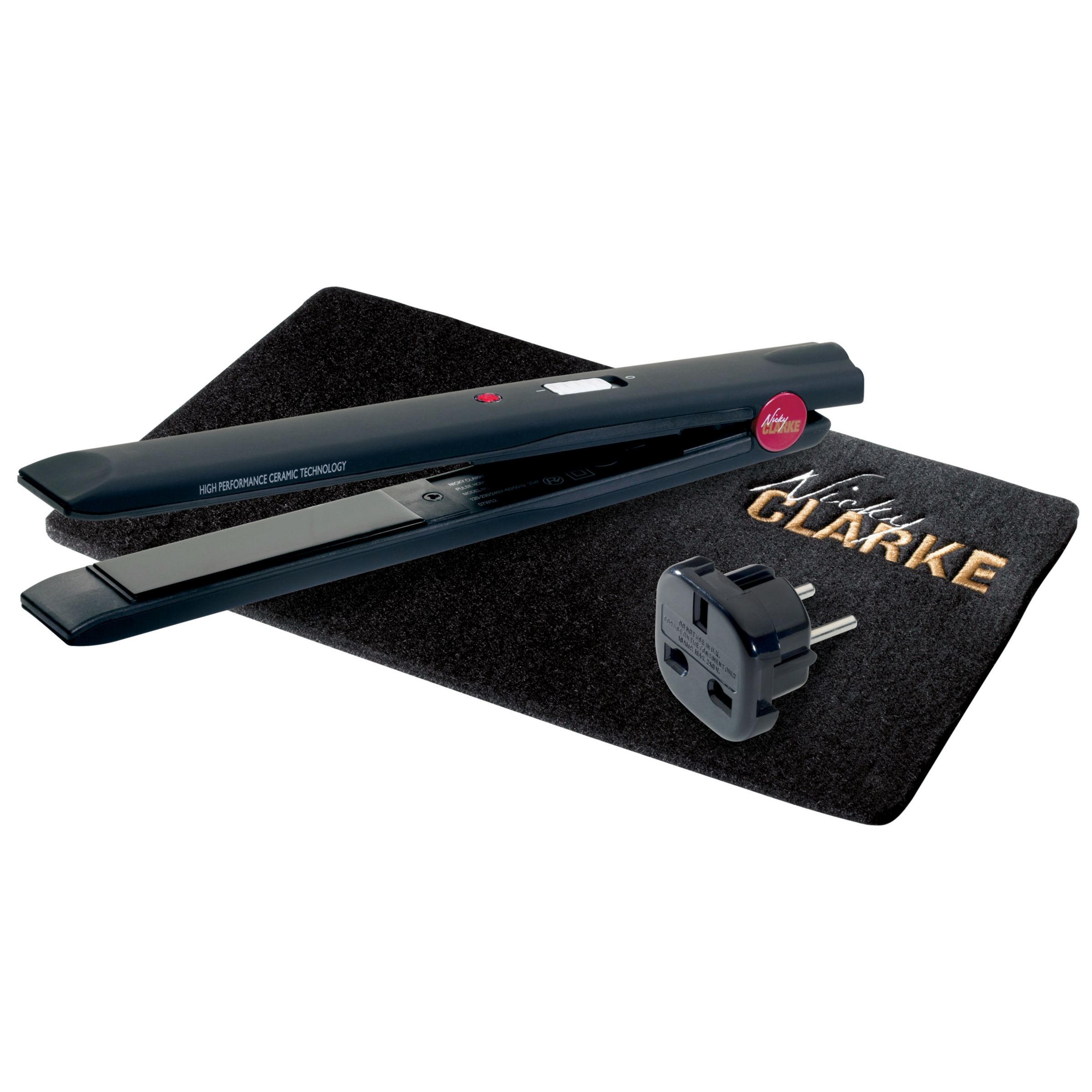 Nicky Clarke Detox Salon Hair Straightener, NSS001