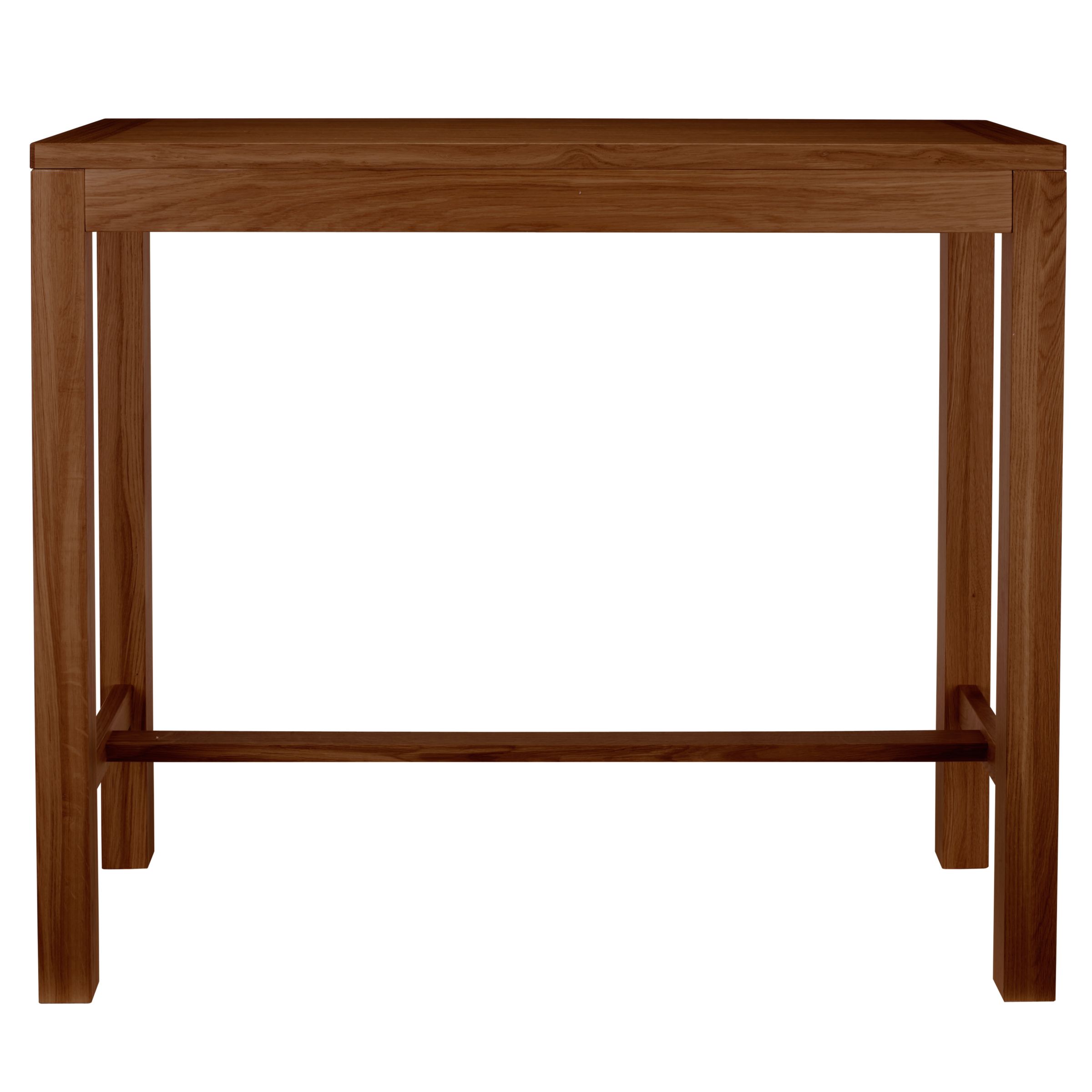 John Lewis Portal Bar Table, Walnut